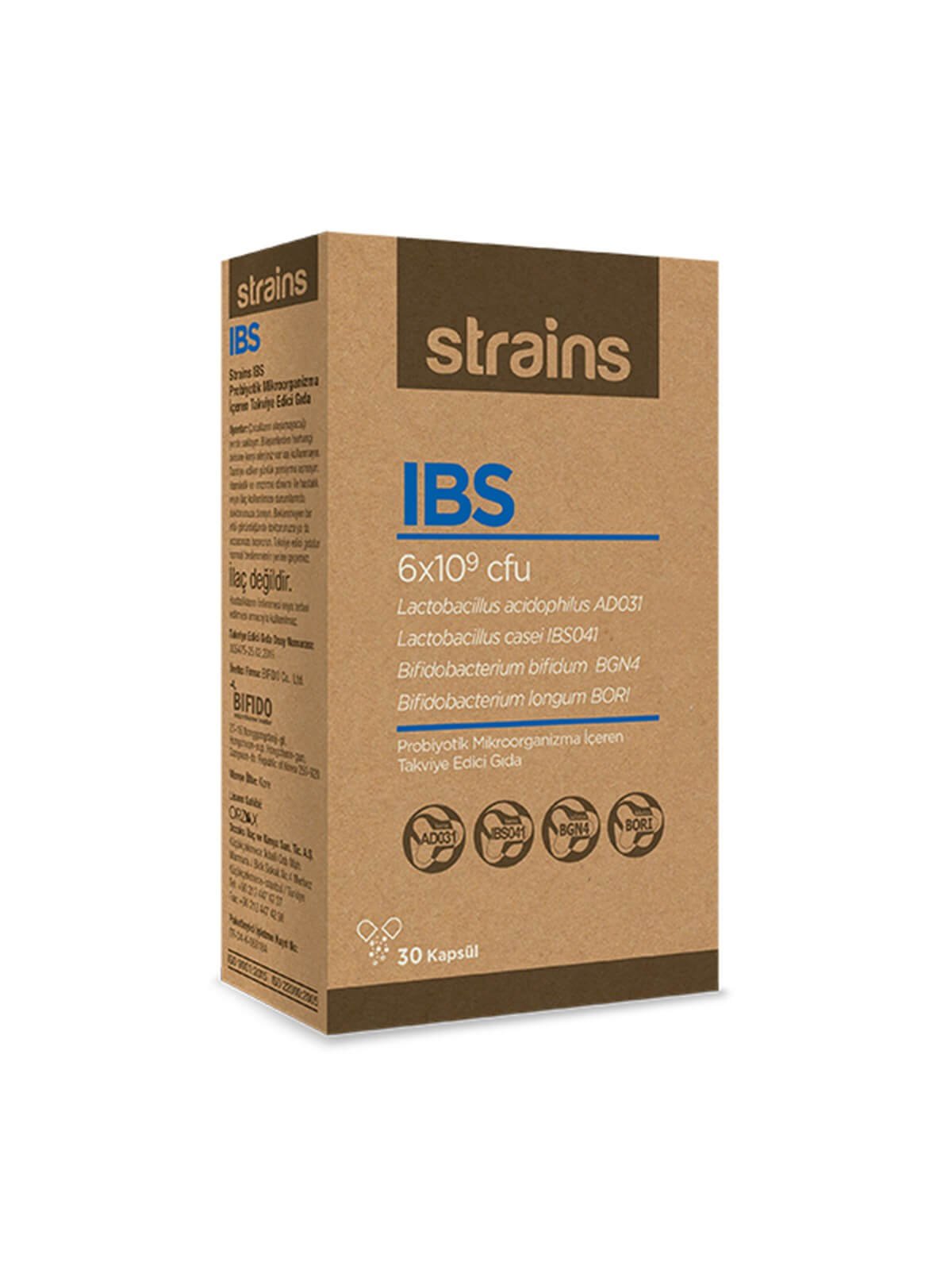 Strains Ibs 30 Kapsül
