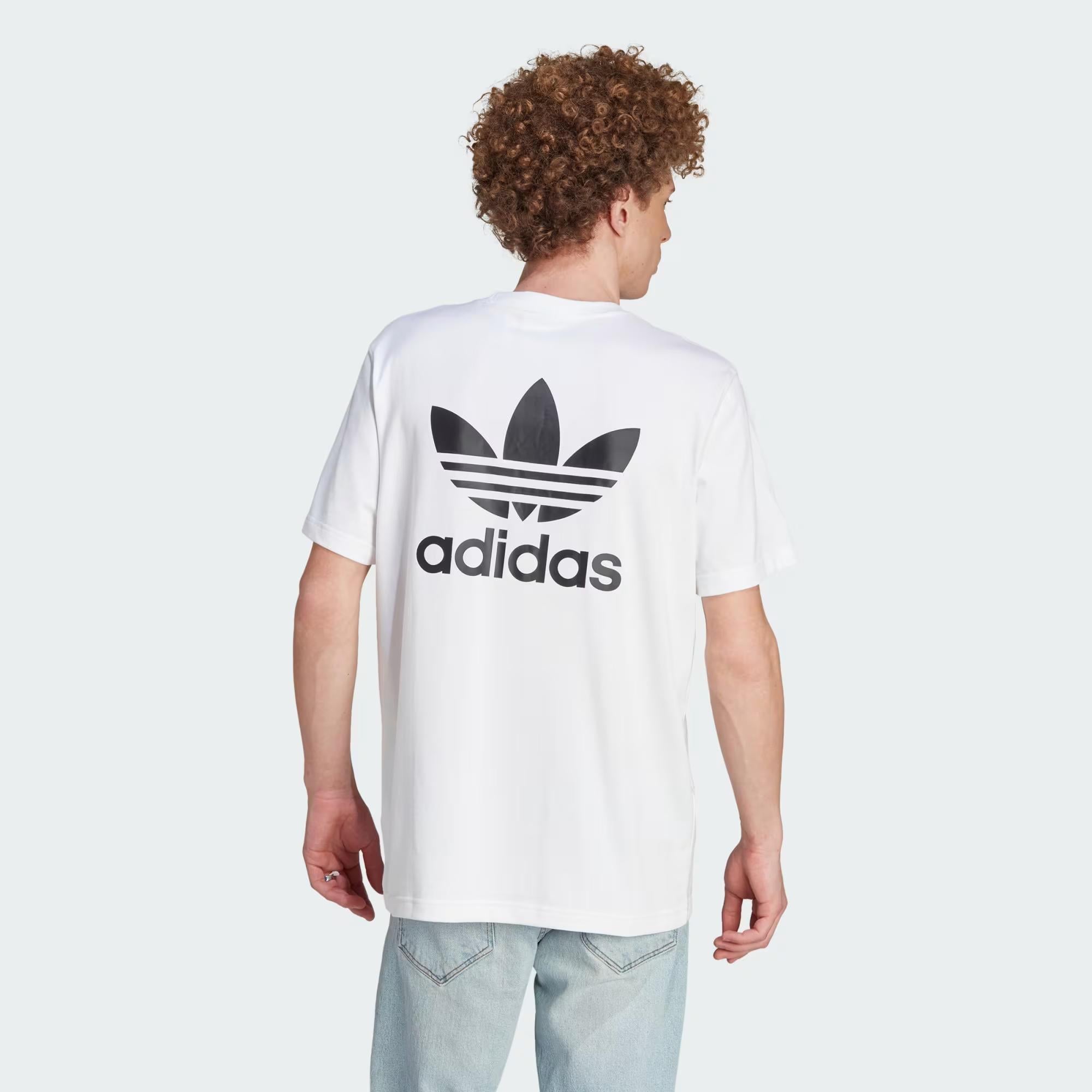 adidas Adicolor Classics Back+Front Trefoil Boxy Erkek Tişört