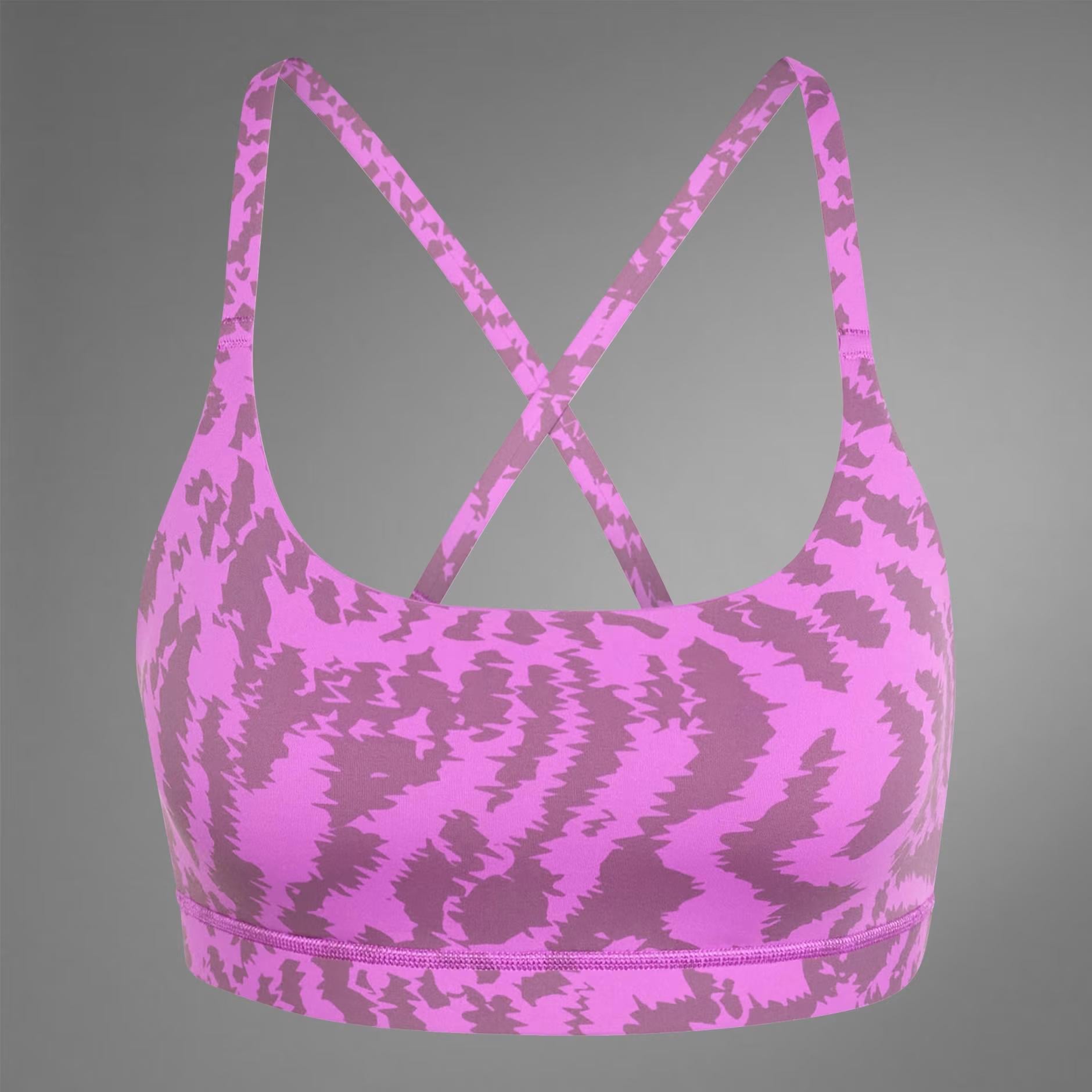 adidas ALL ME Light-Support Allover Print Kadın Büstiyer