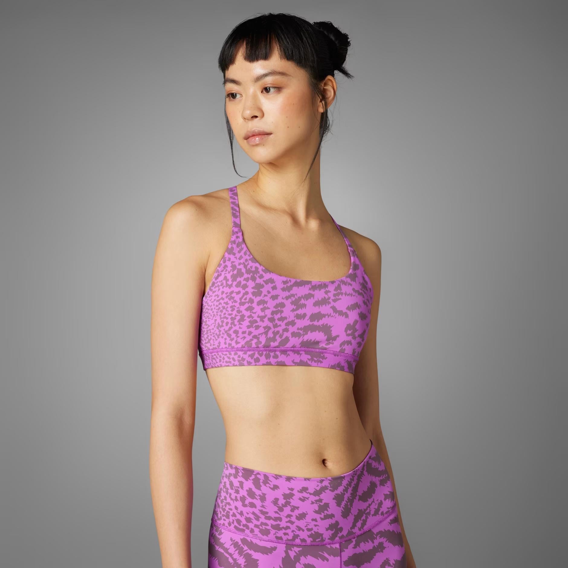 adidas ALL ME Light-Support Allover Print Kadın Büstiyer