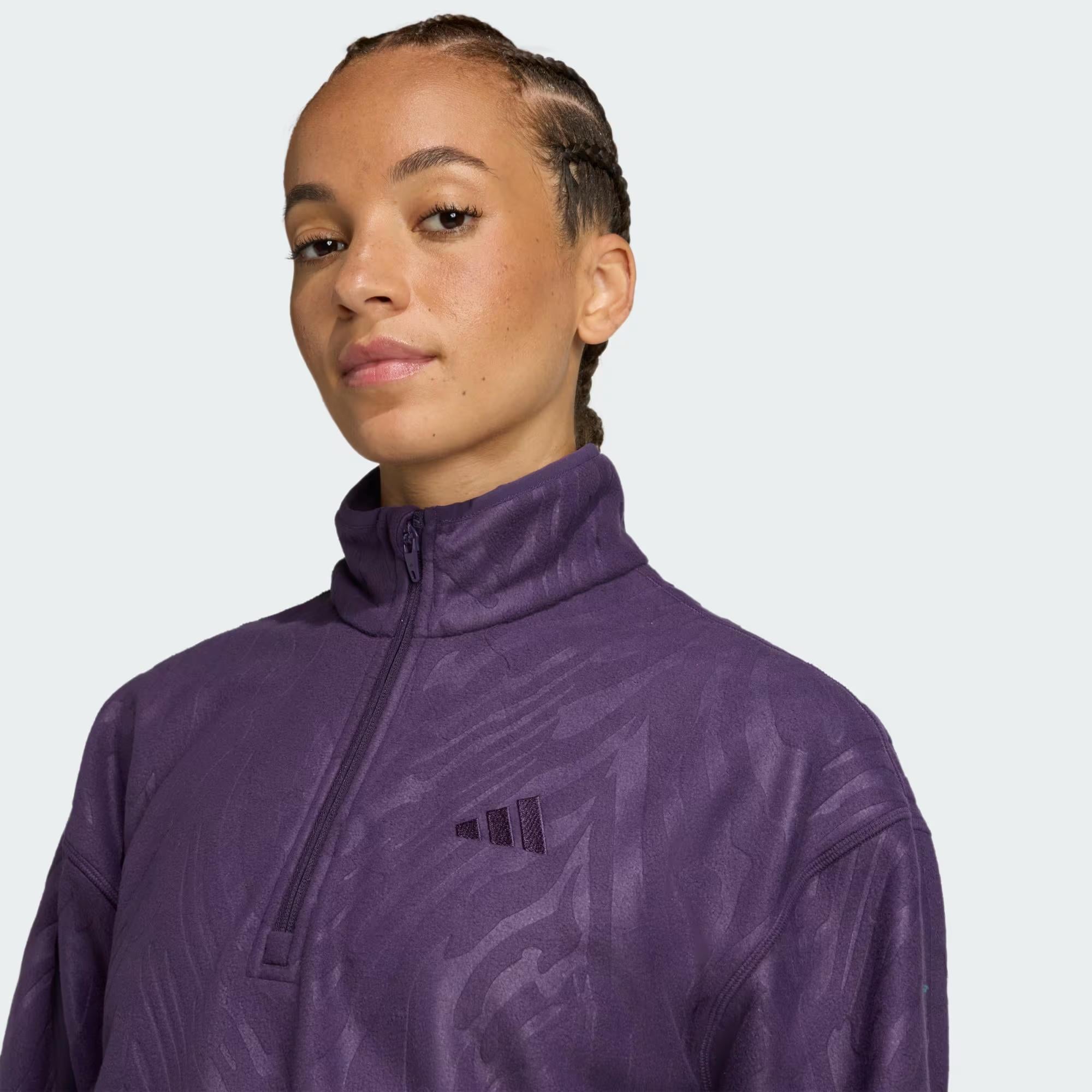adidas AOP Polar Fleece Kadın Sweatshirt