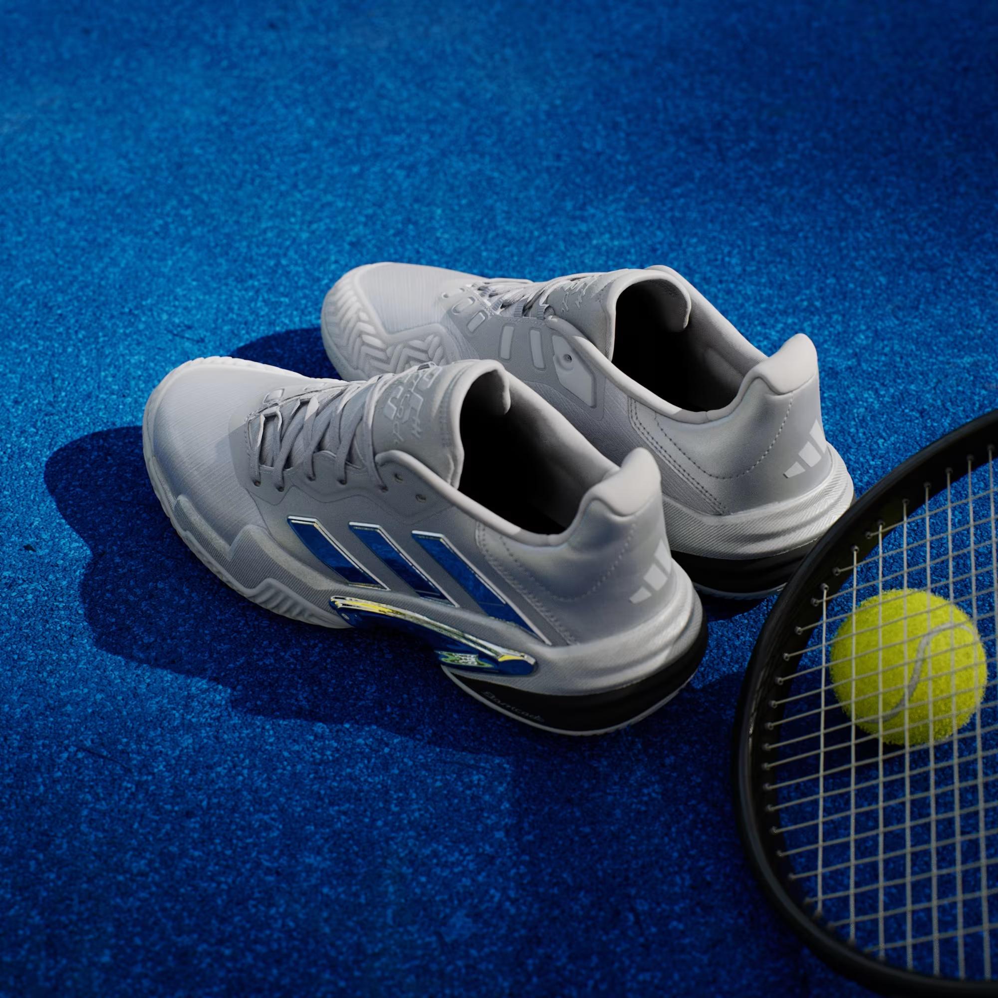 adidas Barricade 13 Silver Edition Erkek Tenis Ayakkabısı - Görsel 6