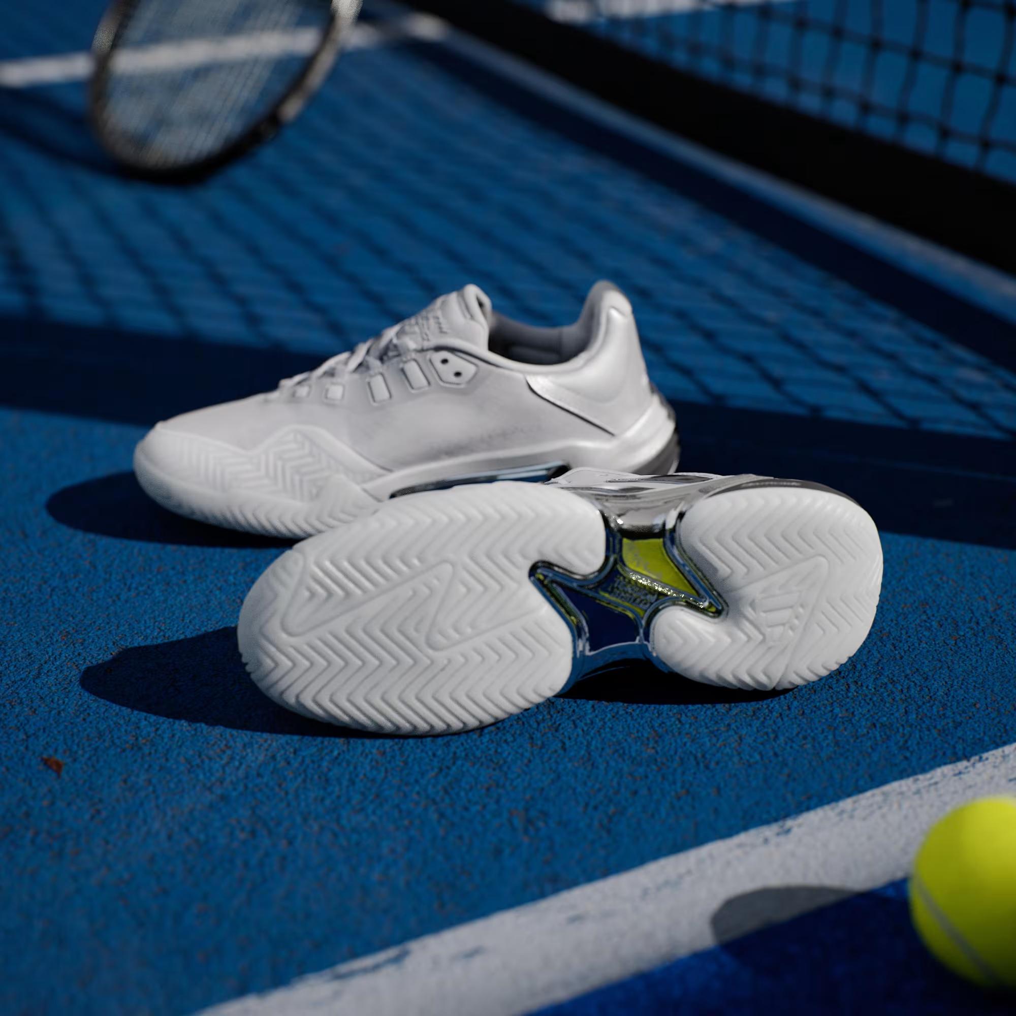 adidas Barricade 13 Silver Edition Kadın Tenis Ayakkabısı - Görsel 4