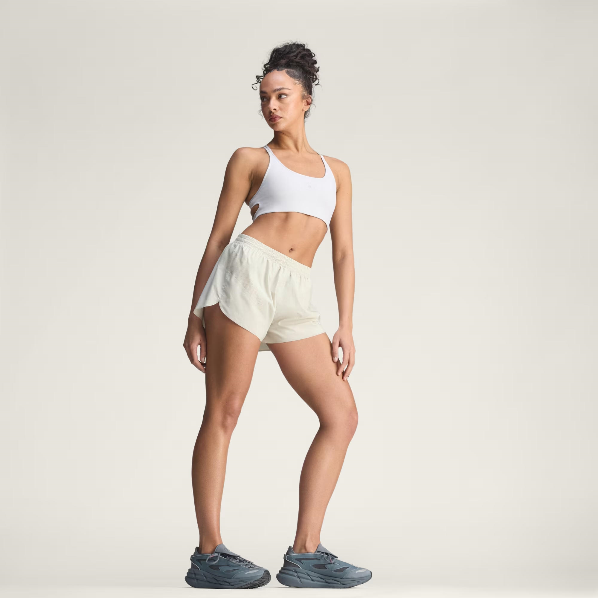 adidas by Stella McCartney Running Mini Crop top Kadın Büstiyer