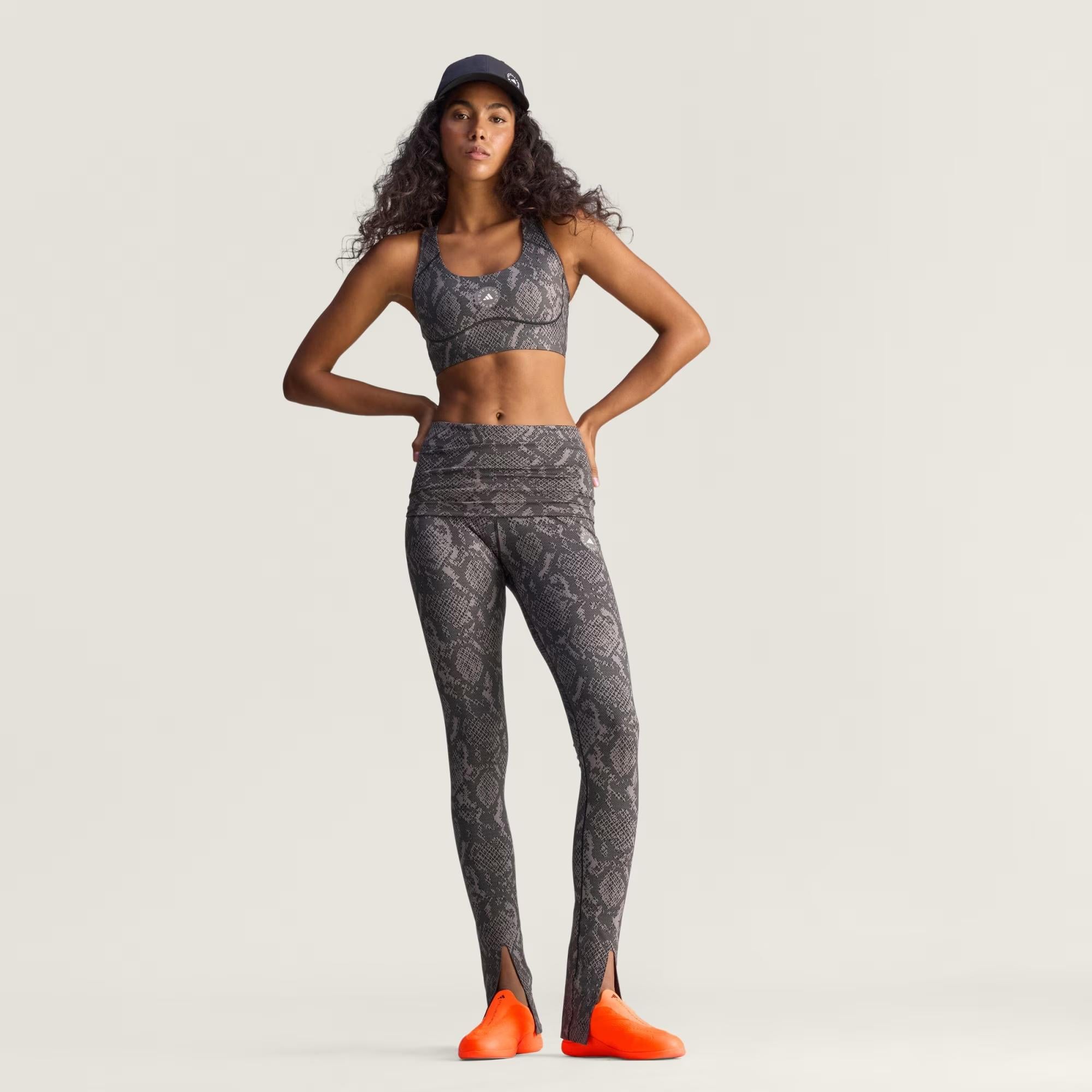 adidas By Stella McCartney Training Rolltop Splitcuff Kadın Tayt