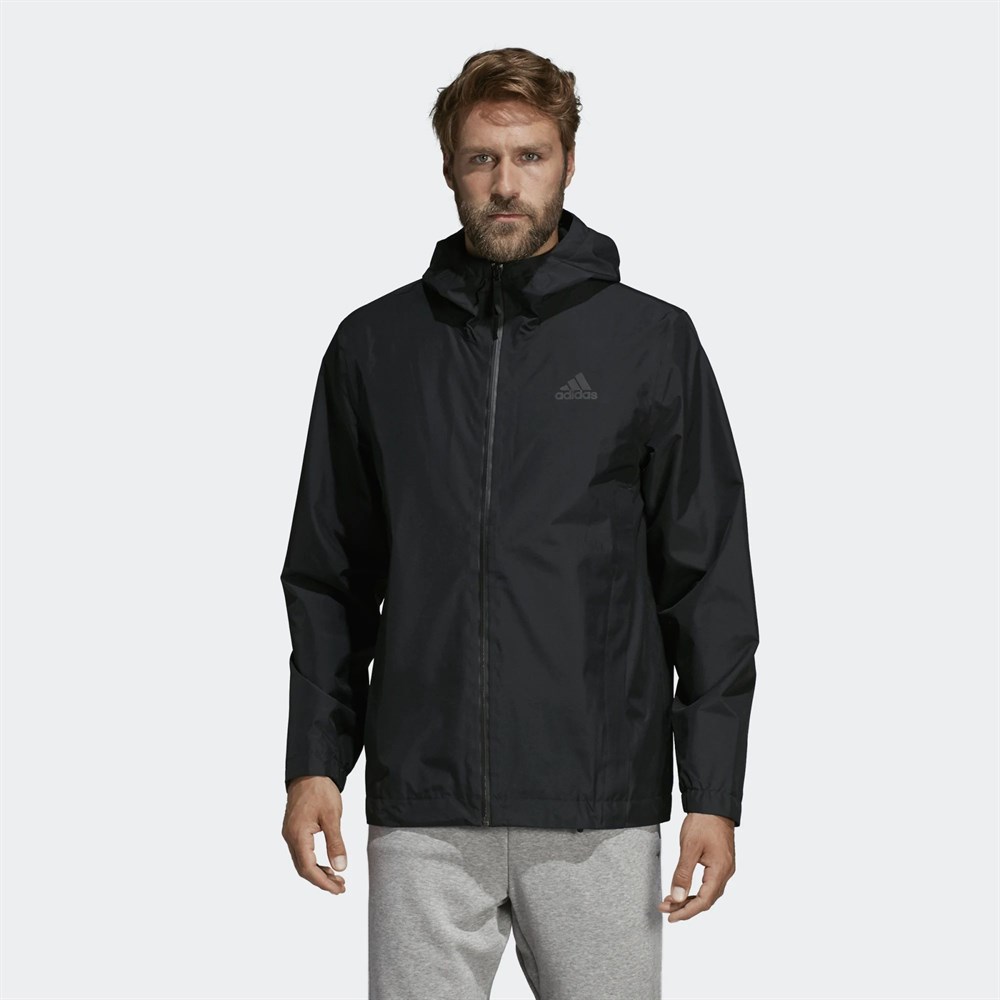 adidas climaproof レインウェア 0/XG adidas Climaproof Rain Jacket Erkek Mont - DW9701