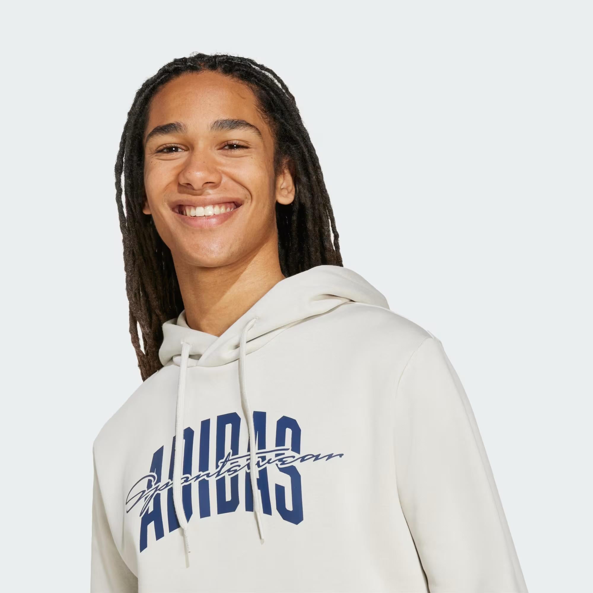 adidas Collegiate Script Graphic Erkek Sweatshirt