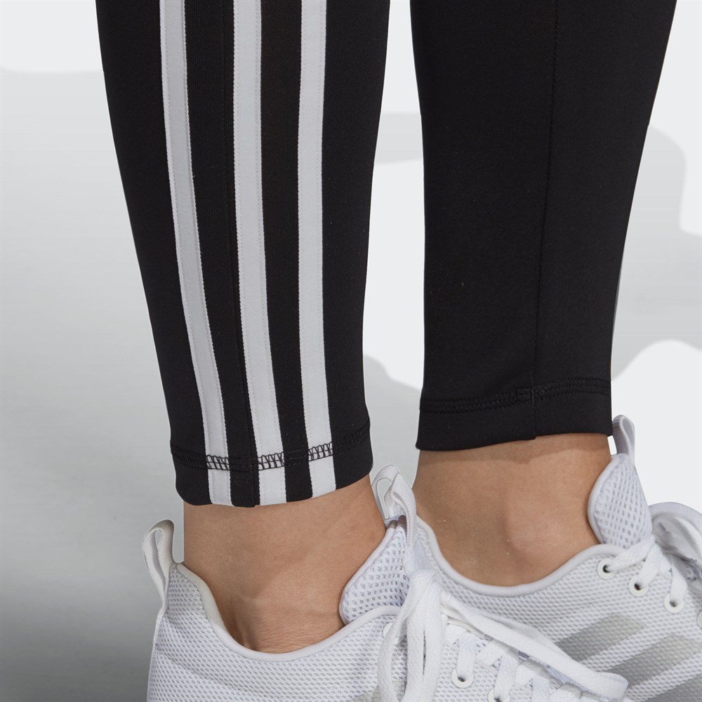 adidas Design 2 Move 3-Stripes High-Rise Long Kadın Tayt