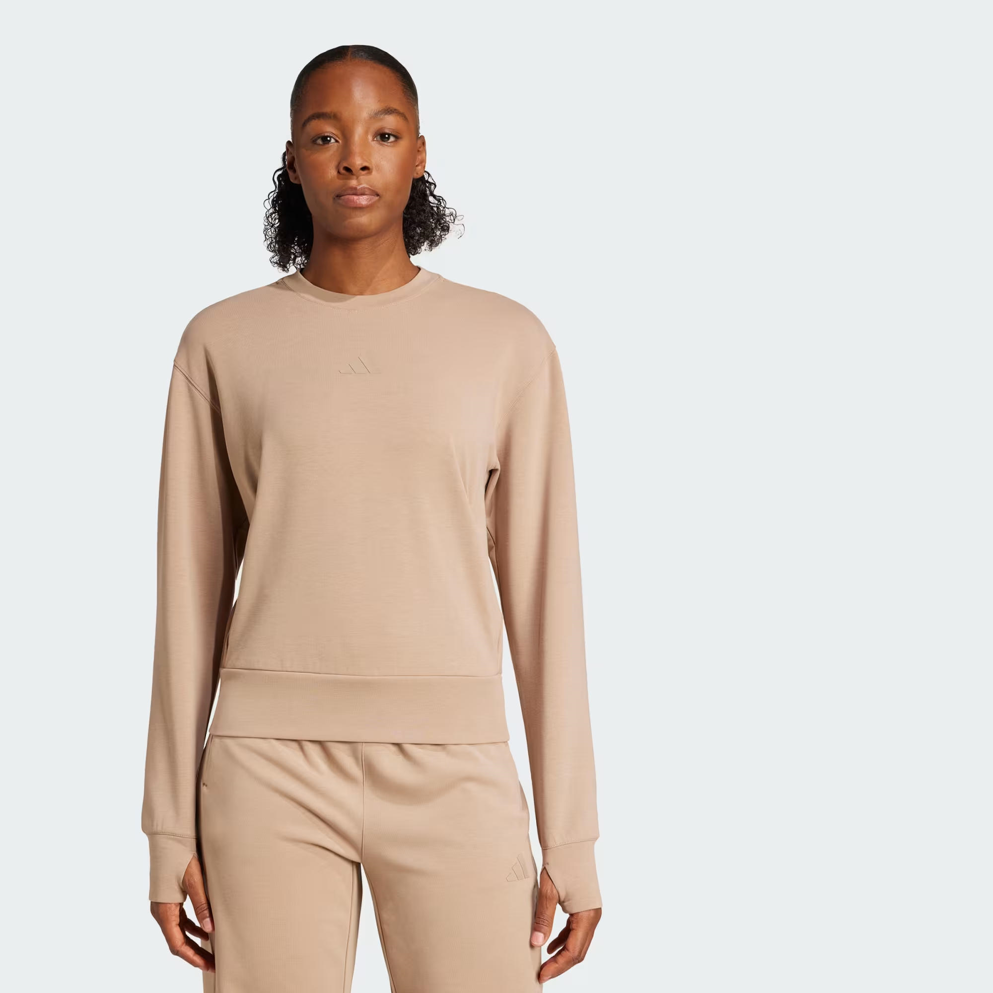 adidas Designed For Training Warm Up Kadın Sweatshirt