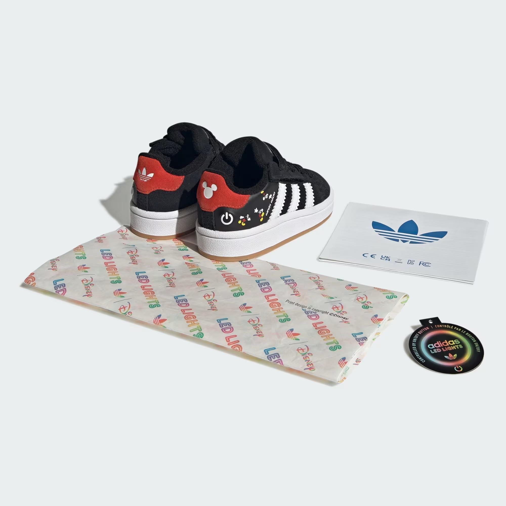 adidas Disney Mickey Mouse Campus 00s Led Lights Çocuk Günlük Spor Ayakkabı - Görsel 3