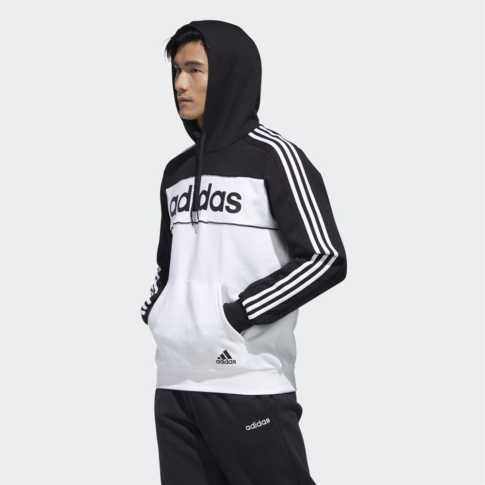 adidas Essentials Hooded Erkek Sweatshirt