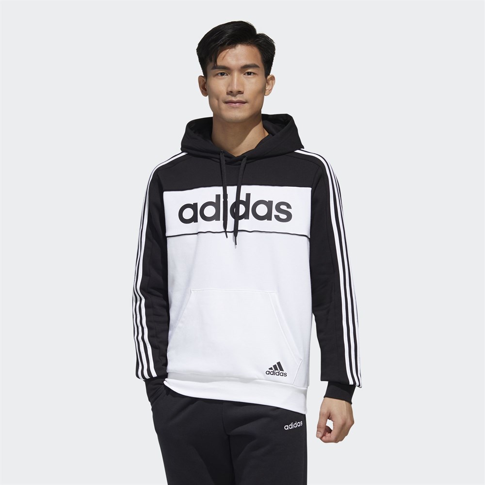 adidas Essentials Hooded Erkek Sweatshirt