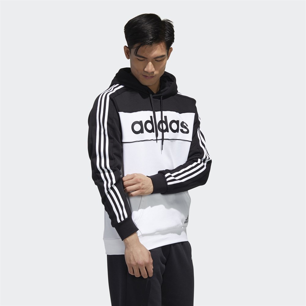 adidas Essentials Hooded Erkek Sweatshirt