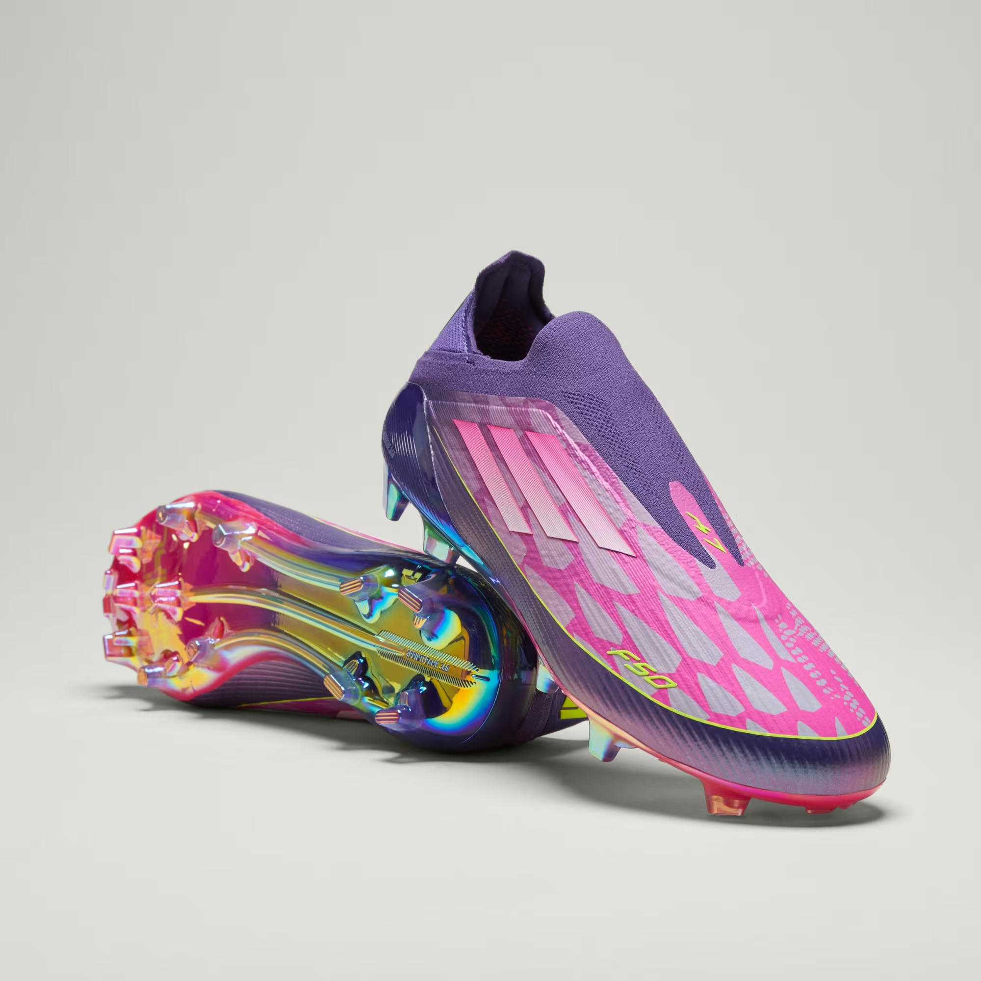 Adidas Mor Adidas F50 Elite FG Erkek Krampon