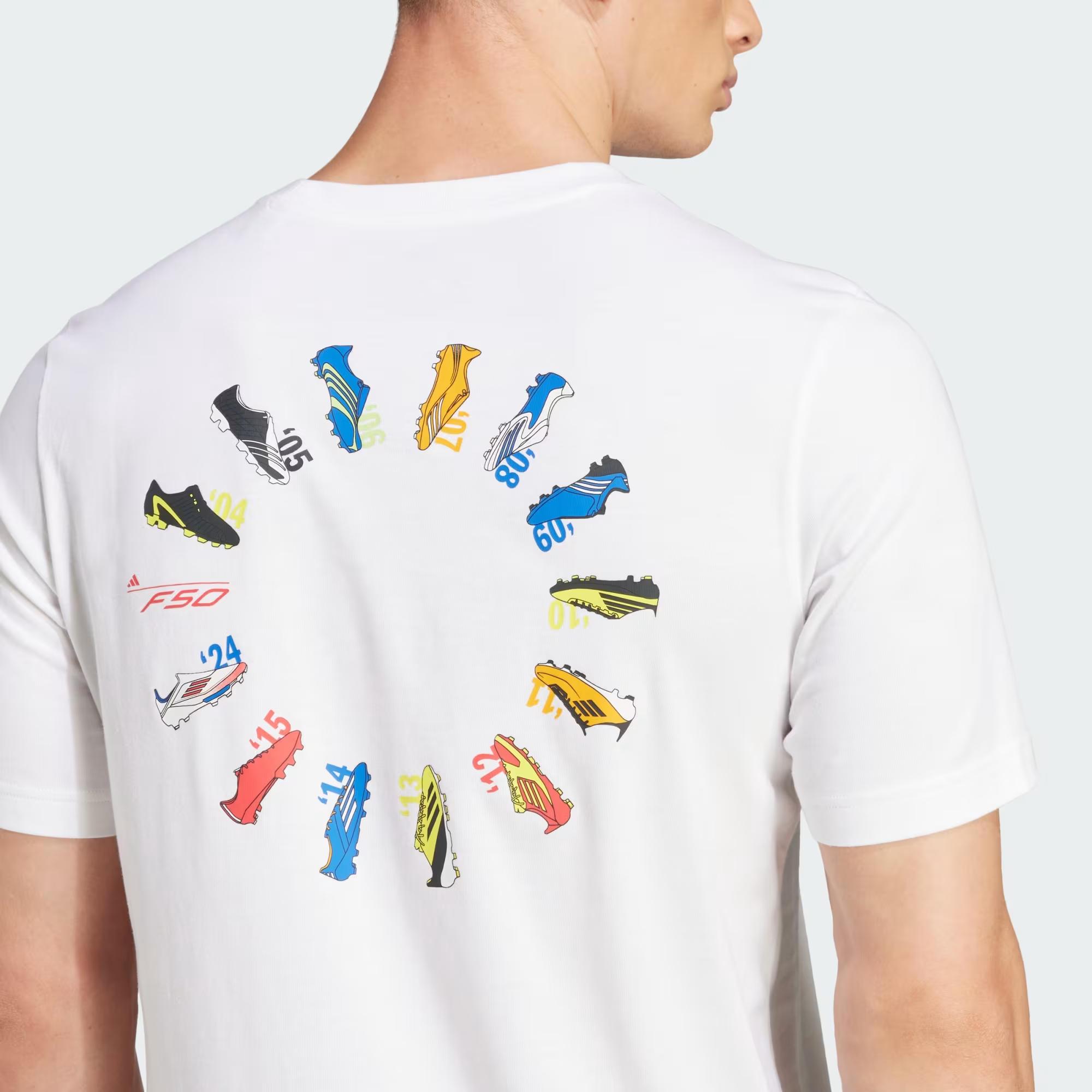 adidas F50 History Graphic Erkek Tişört