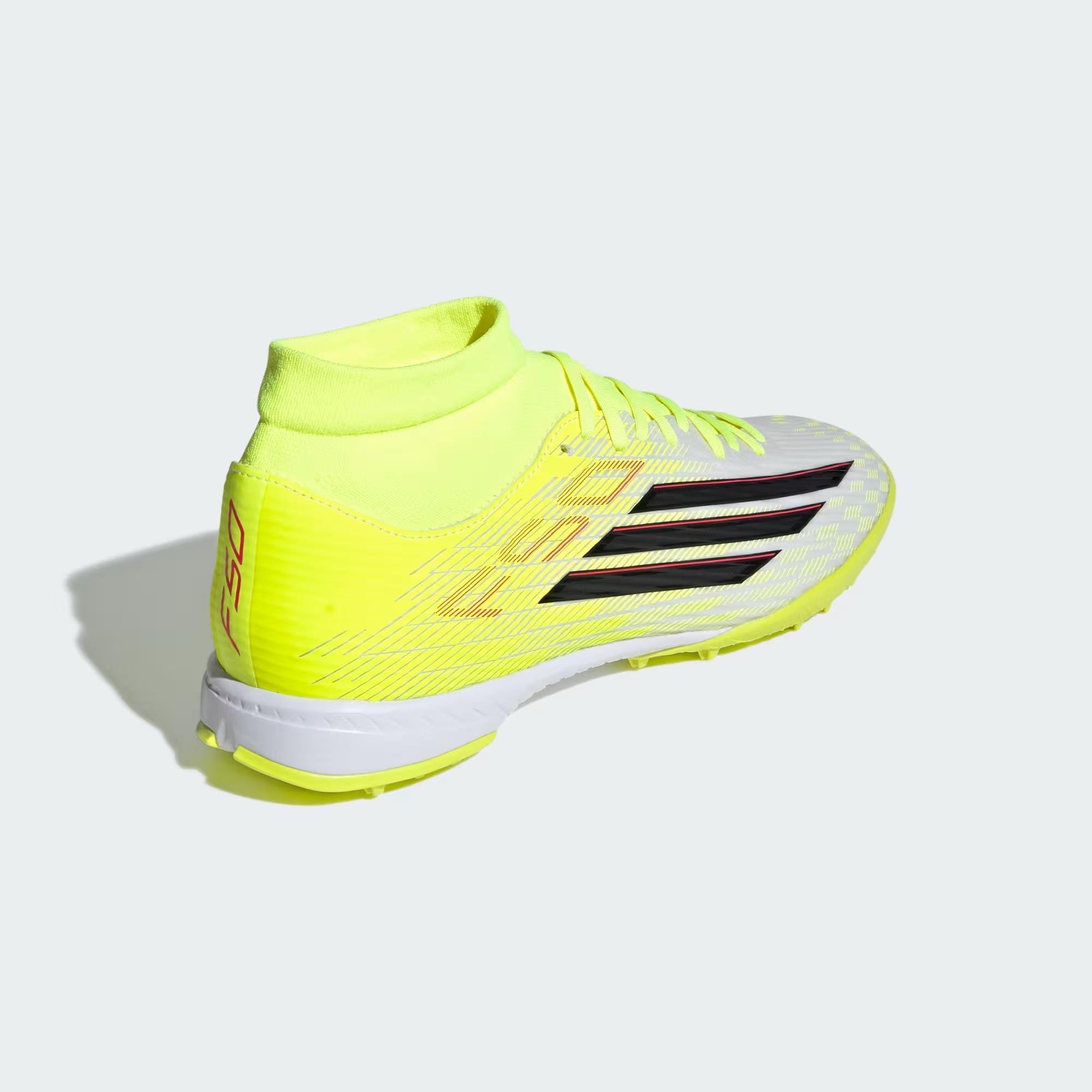 Adidas adidas Sarı F50 League Mid TF Erkek Halı Saha Ayakkabısı Futbol Ayakkabıları | Dalkılıç Spor Sarı - 6. görsel