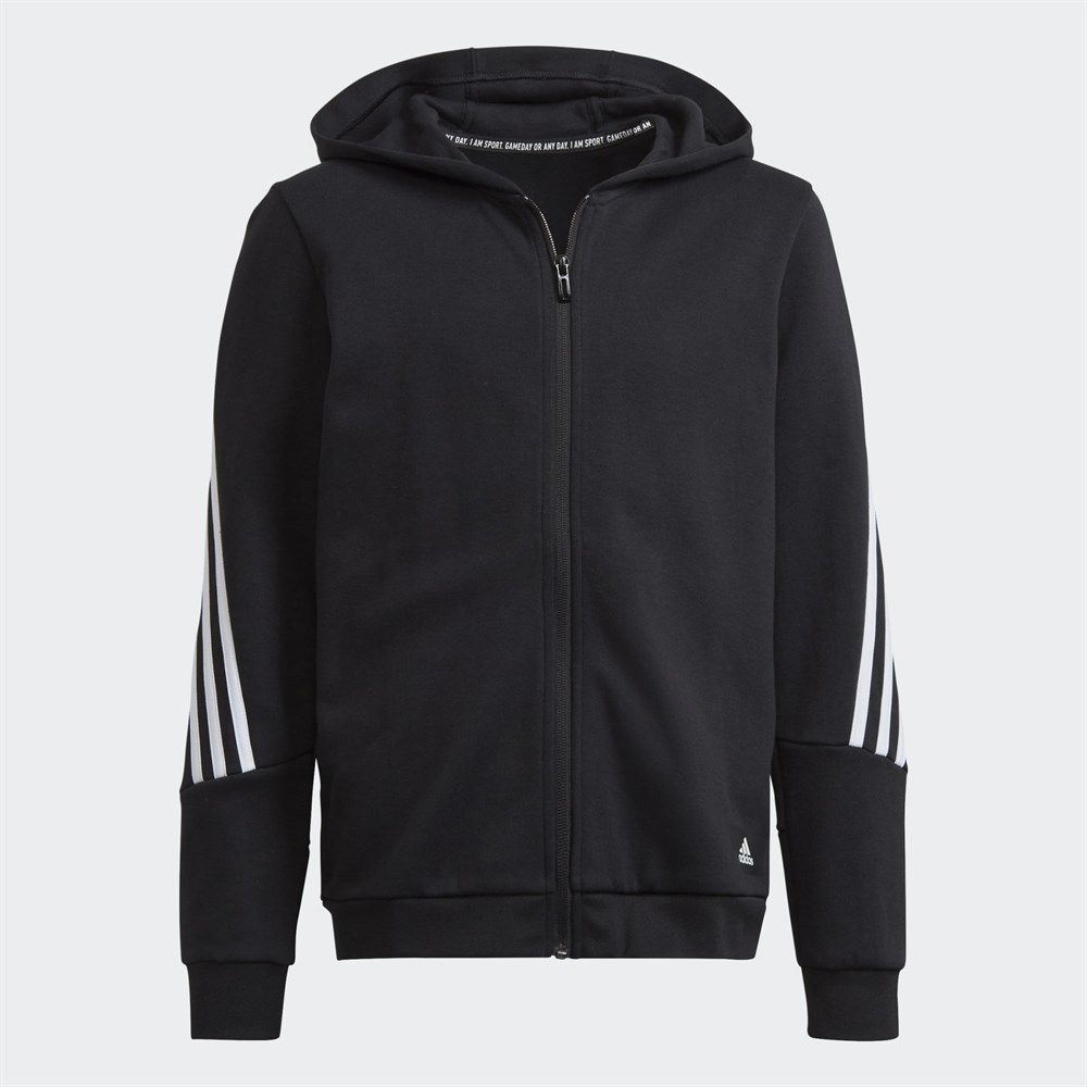 adidas Future Icons 3-Stripes Full-Zip Çocuk Sweatshirt