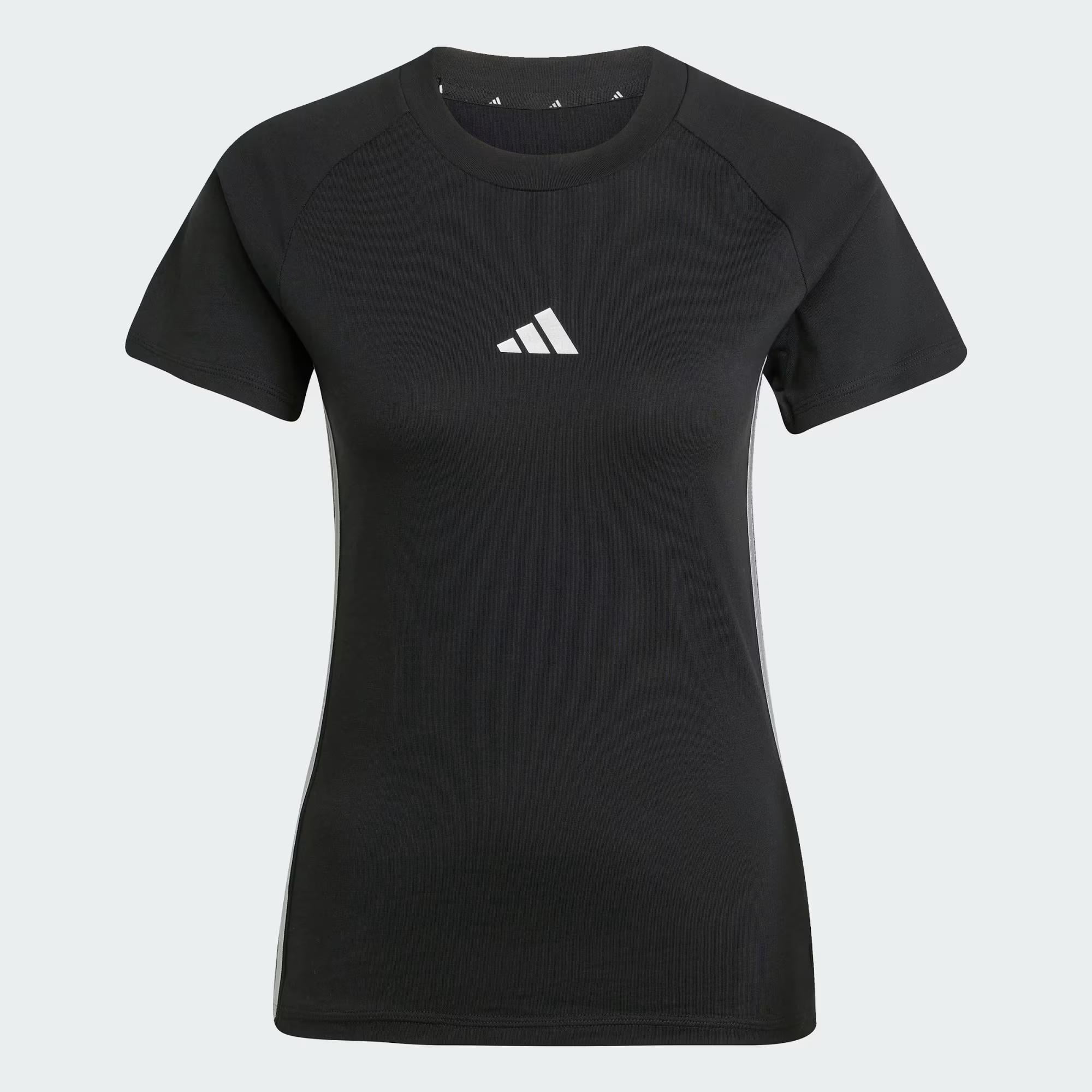 adidas Holiday 3 Stripes Slim Kadın Tişört