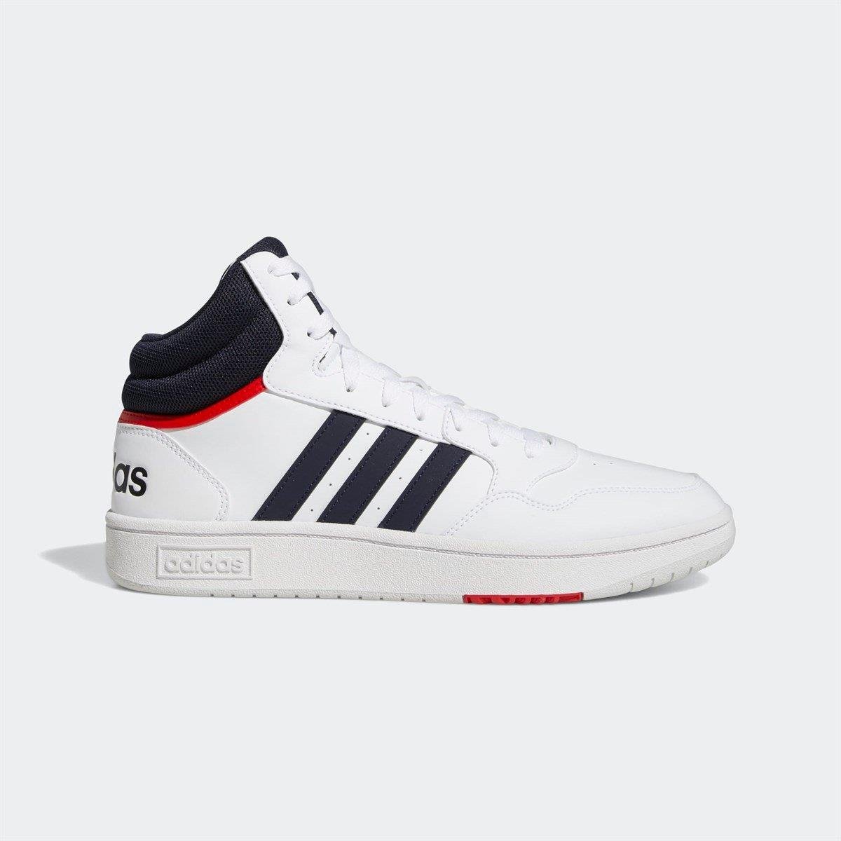 adidas Hoops 3.0 Mid Classic Vintage Kadın Günlük Spor Ayakkabı - Görsel 2