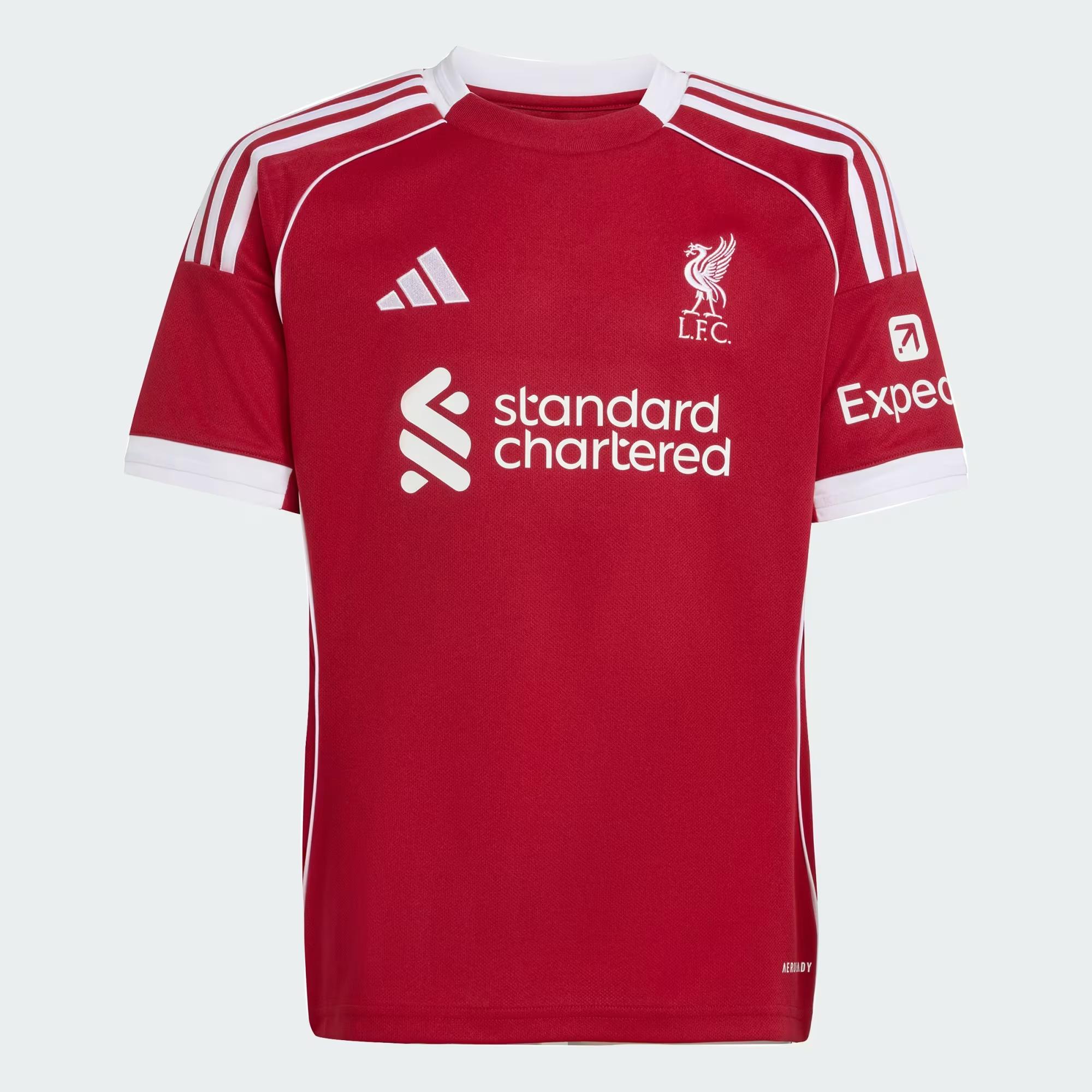 adidas Liverpool FC 25/26 Çocuk Forma