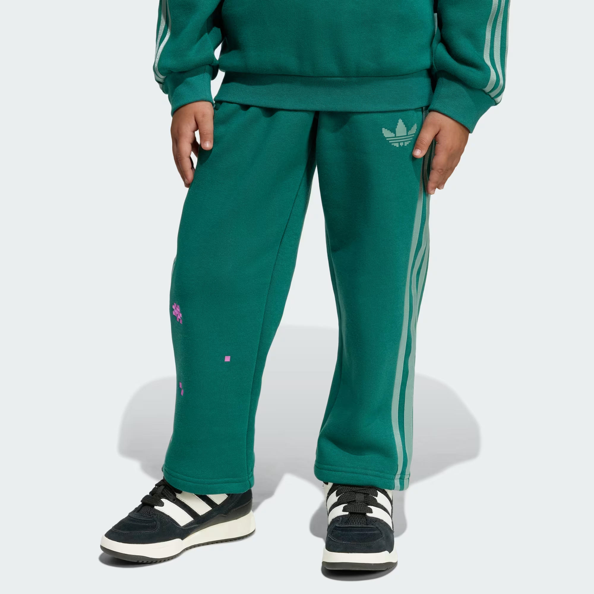 adidas Minecraft Loose Crew Çocuk Eşofman Takımı