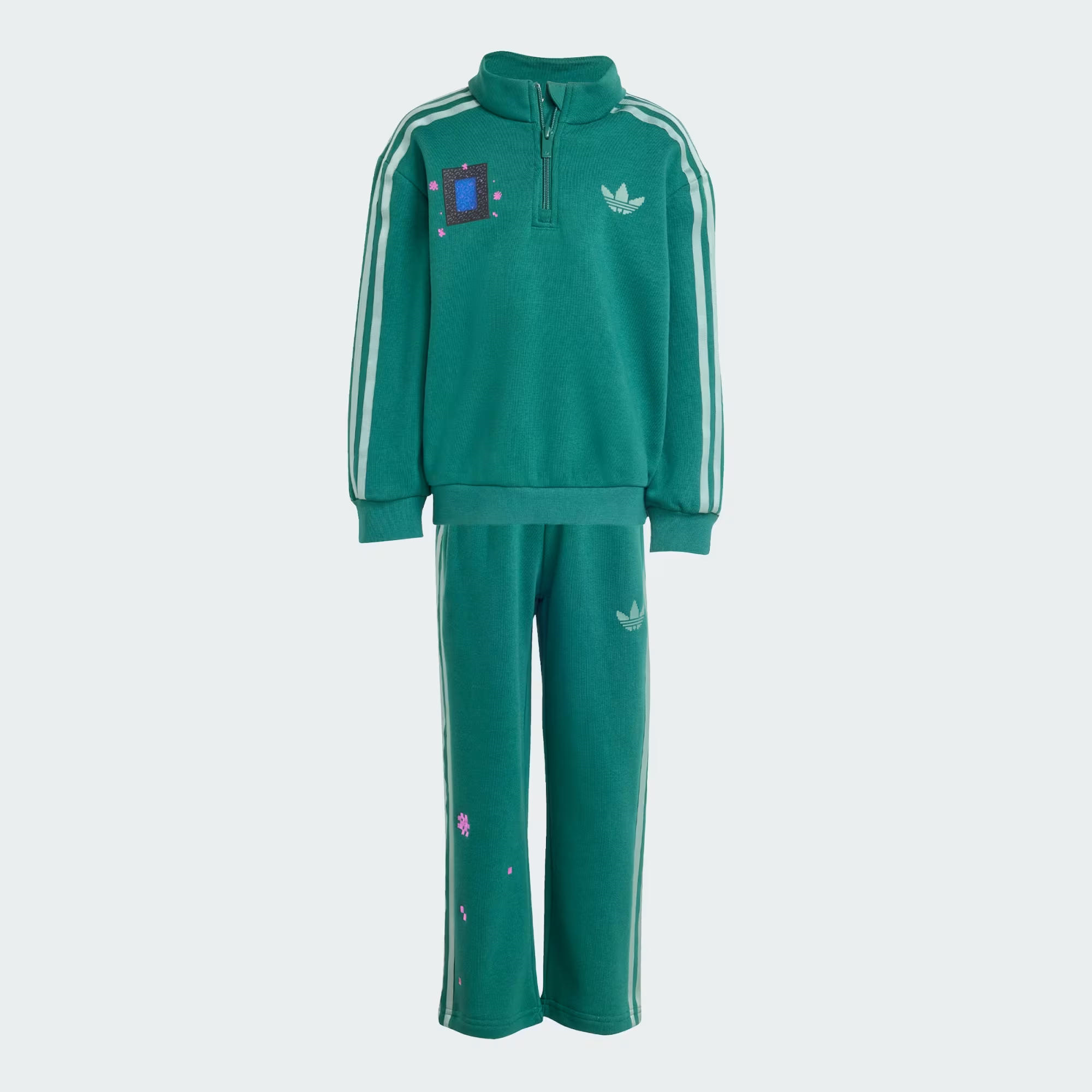 adidas Minecraft Loose Crew Çocuk Eşofman Takımı