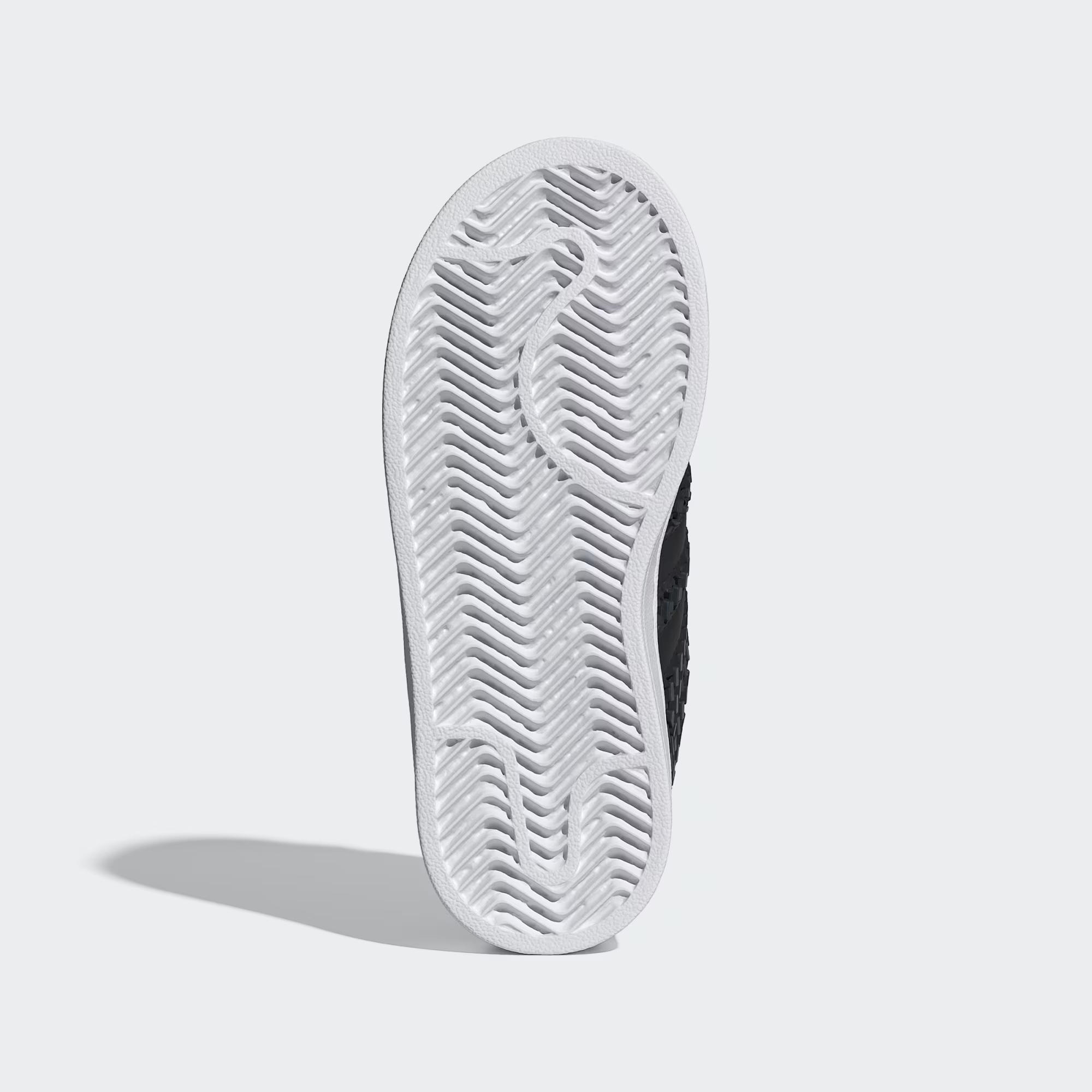 Adidas adidas Siyah Minecraft Superstar II Çocuk Günlük Spor Ayakkabı Dalkılıç Spor'da! Siyah - 4. görsel