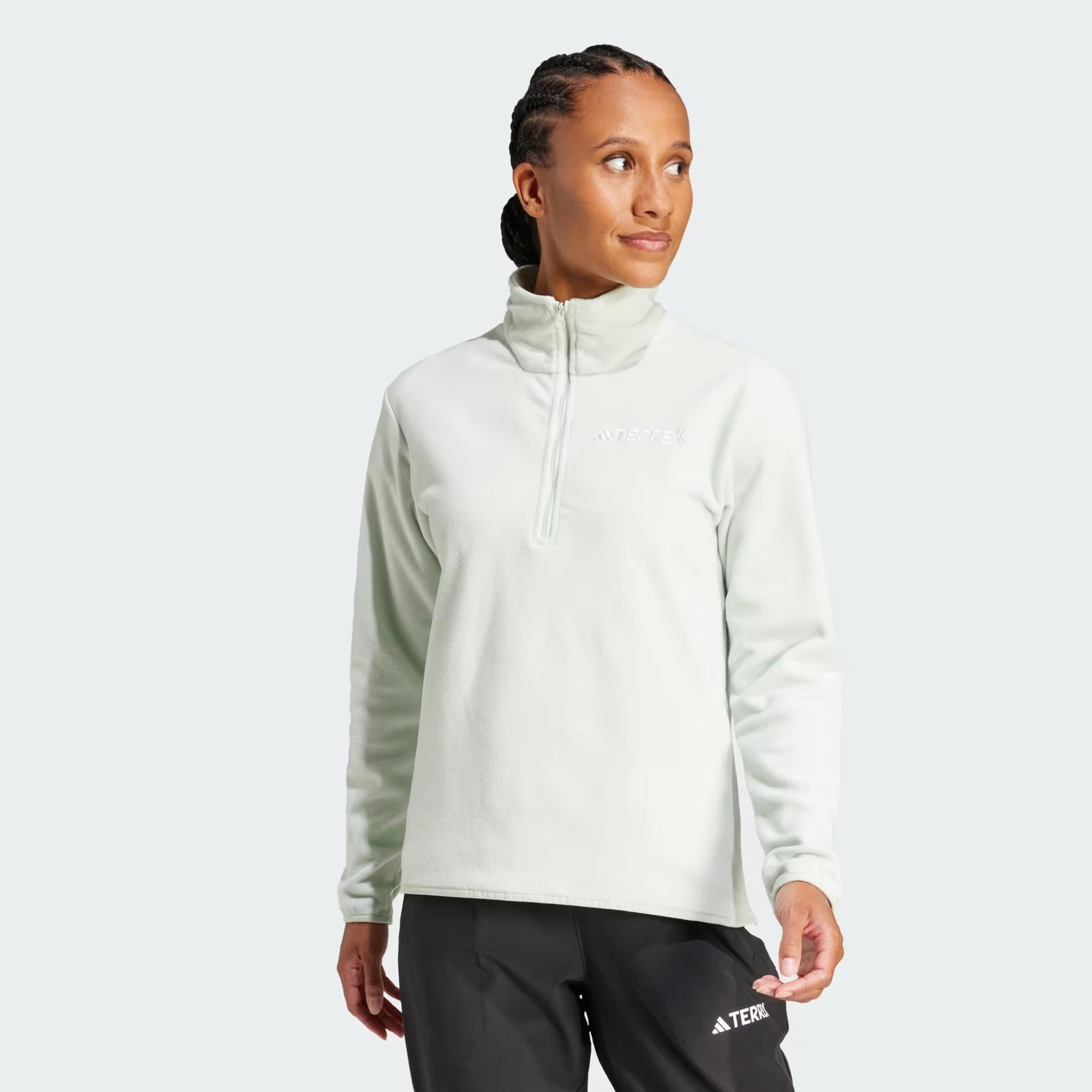 adidas Multi Essentials 1/2 Zip Fleece Kadın Sweatshirt