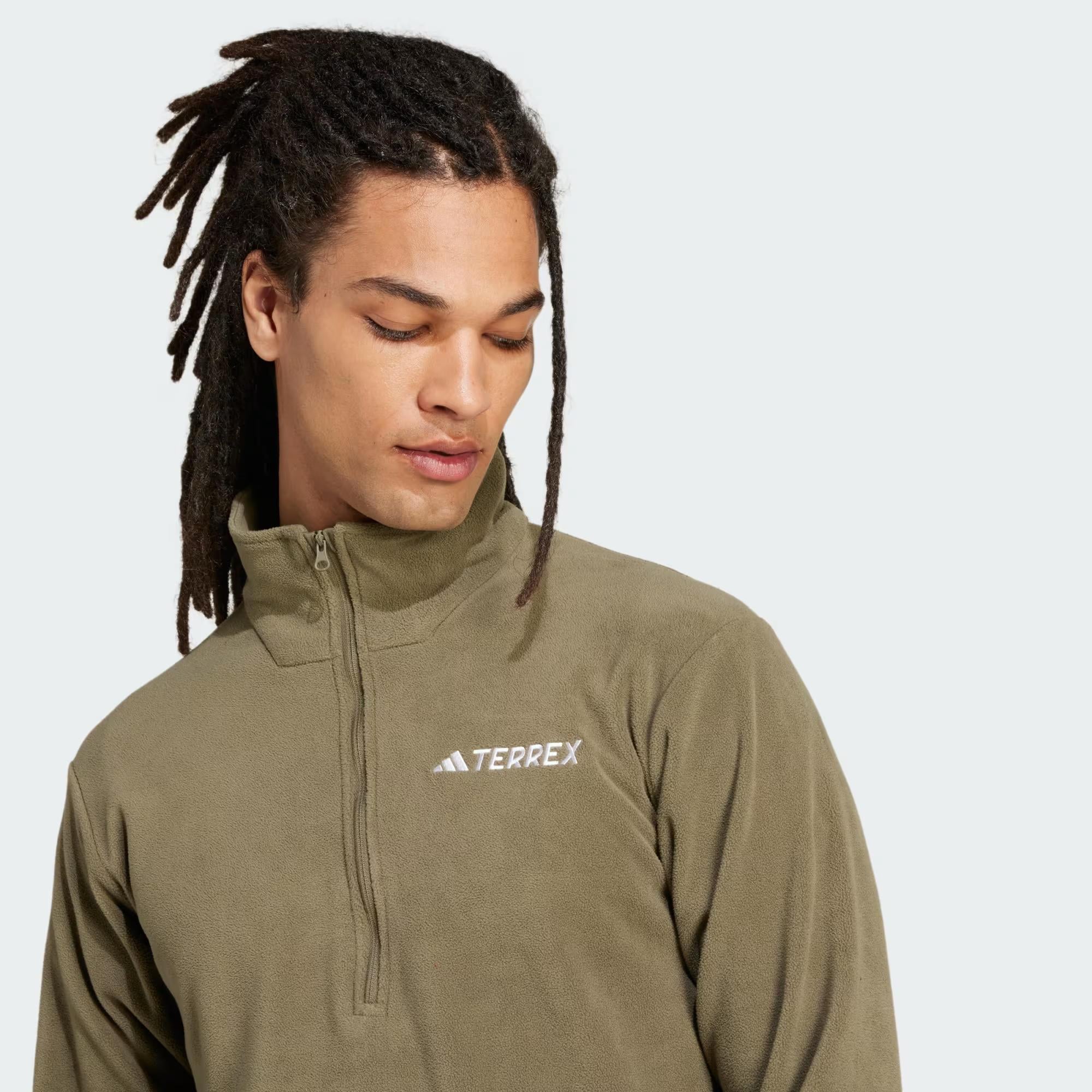 adidas Multi Essentials Full-Zip Fleece Erkek Sweatshirt