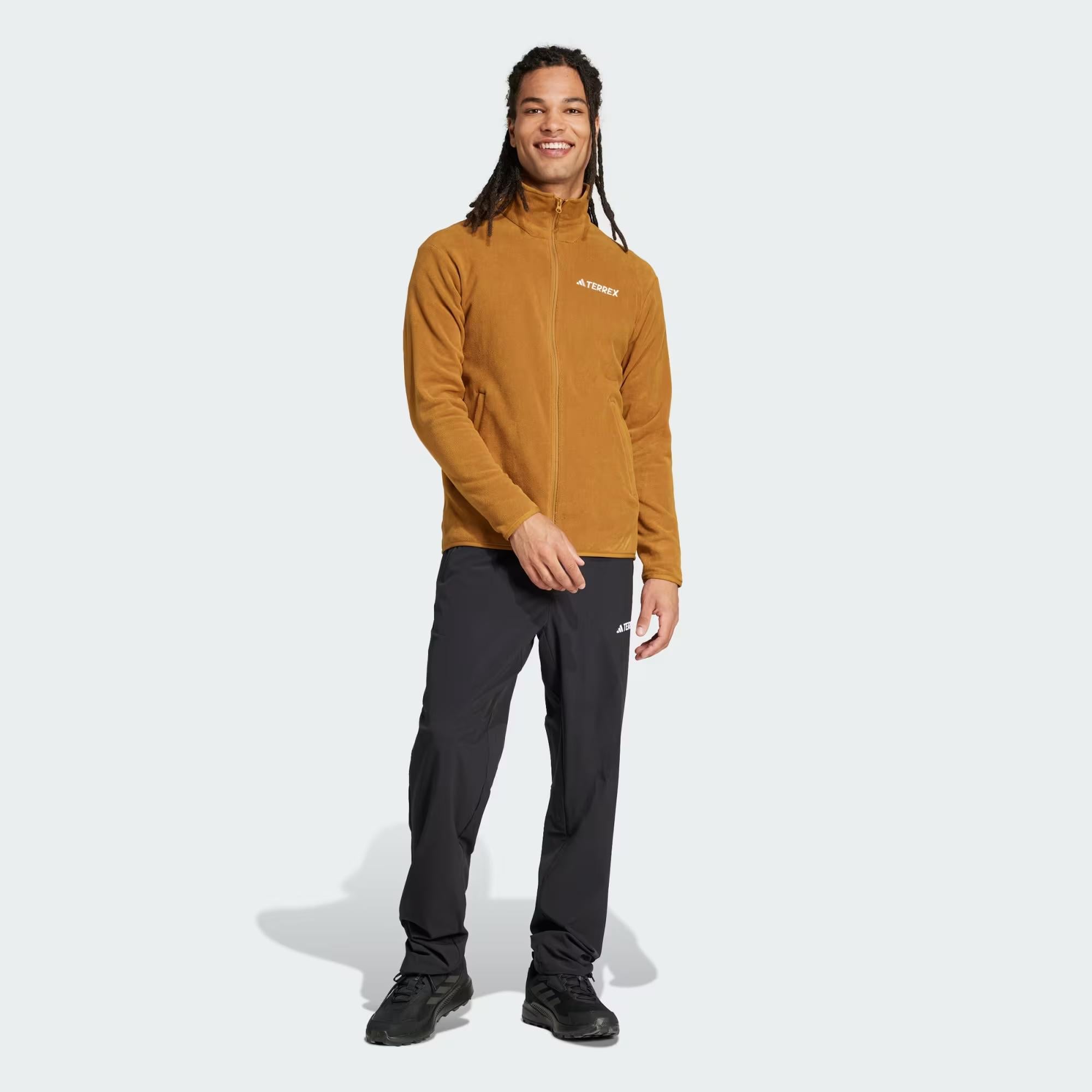 adidas Multi Essentials Full-Zip Fleece Erkek Sweatshirt