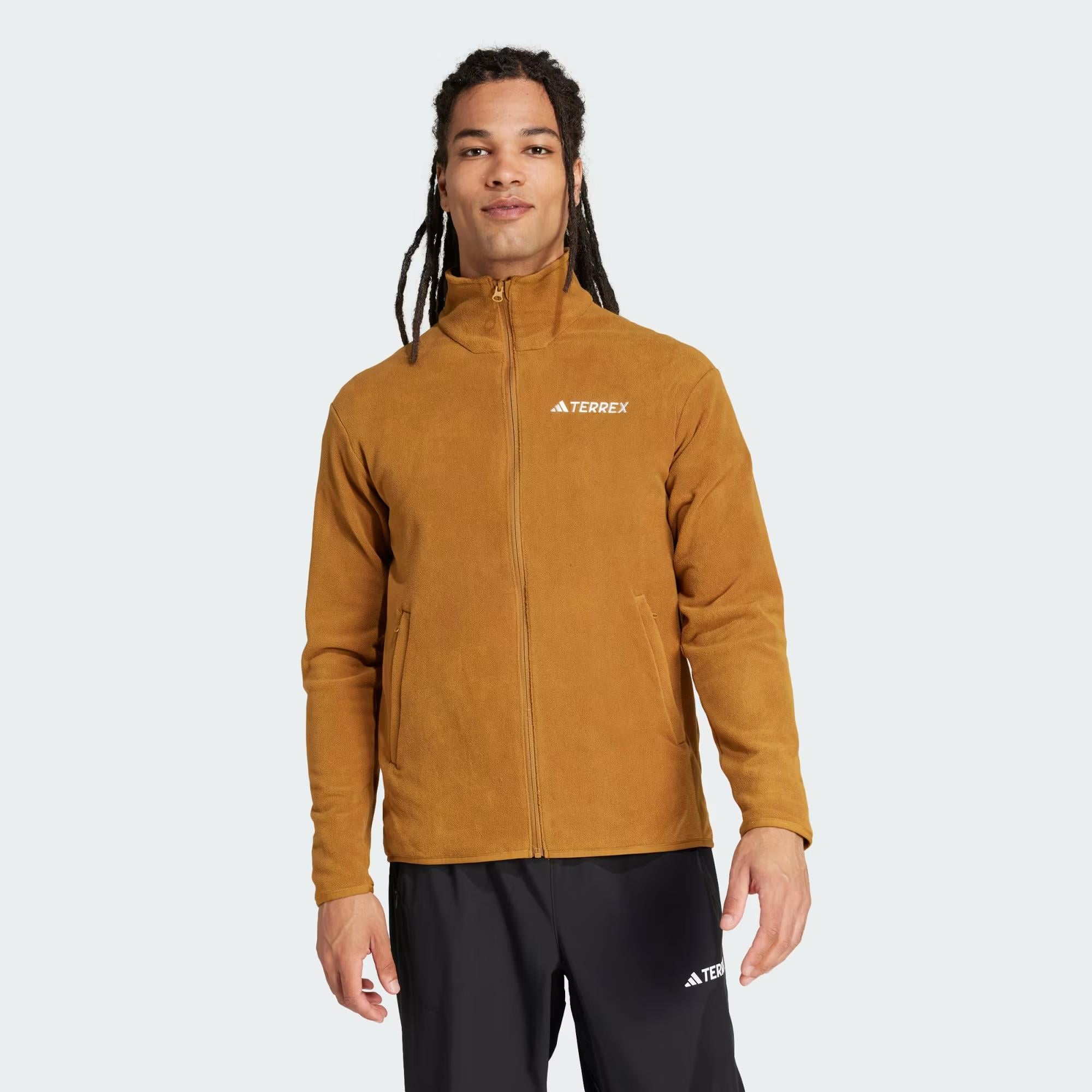 adidas Multi Essentials Full-Zip Fleece Erkek Sweatshirt