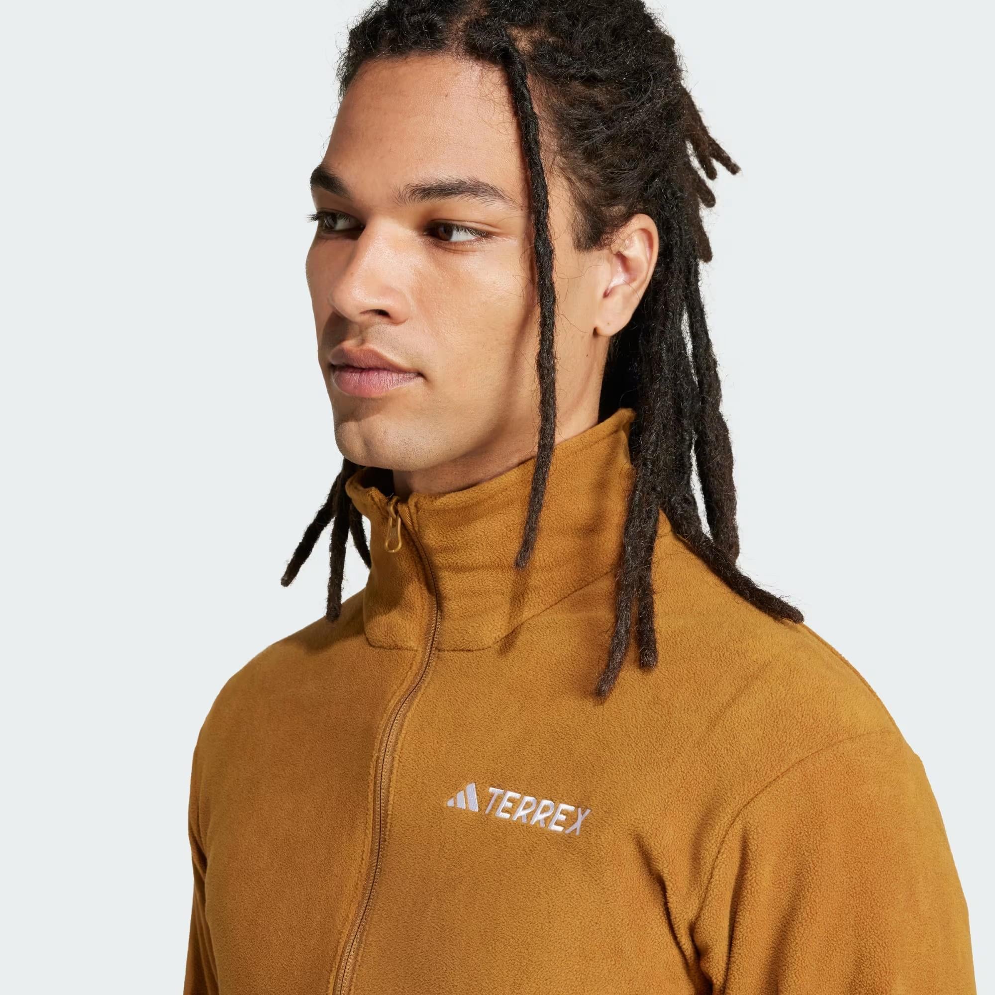 adidas Multi Essentials Full-Zip Fleece Erkek Sweatshirt