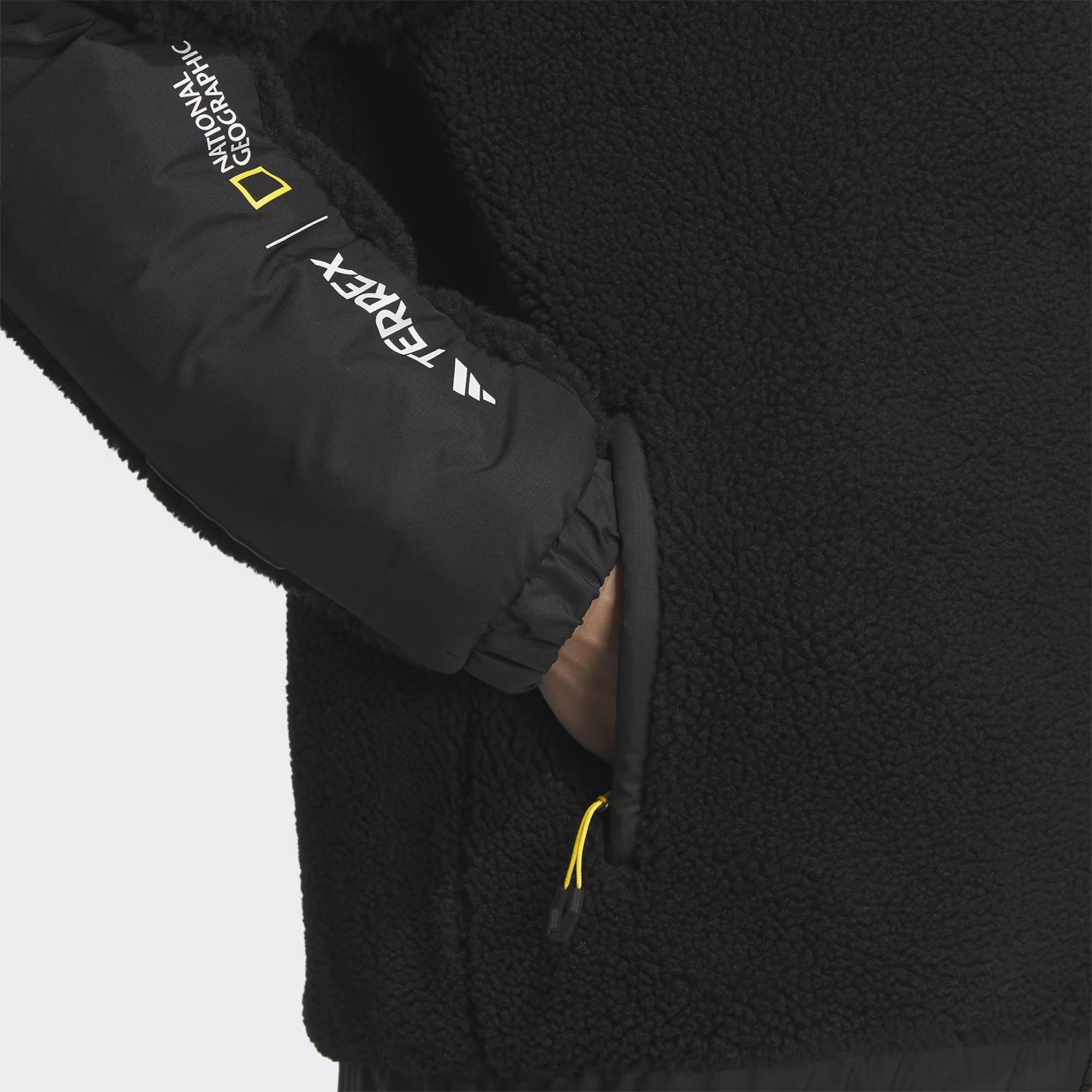 adidas National Geographic High Pile Polar Erkek Sweatshirt