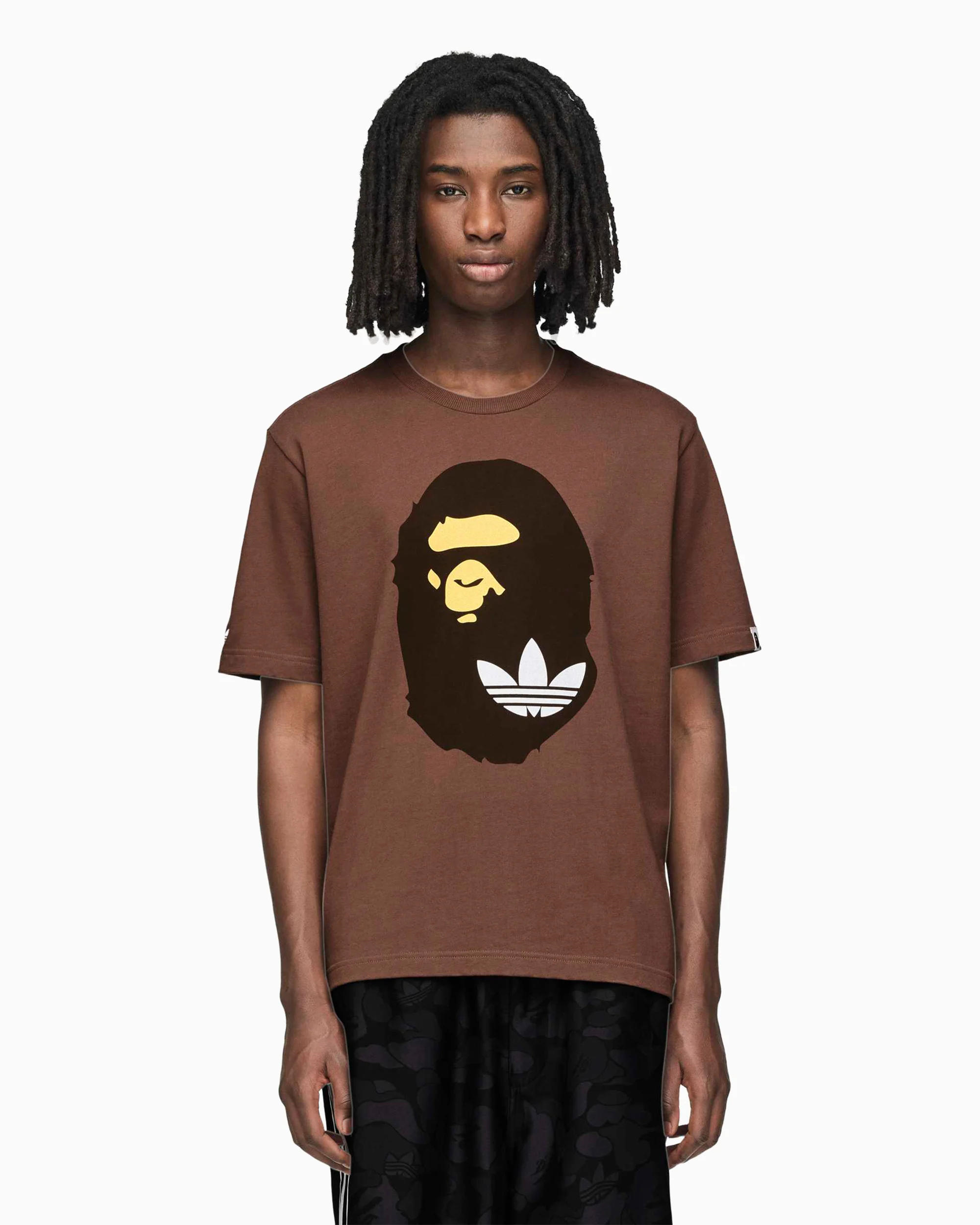 adidas Originals x BAPE Graphic Relaxed Erkek Tişört KF4915
