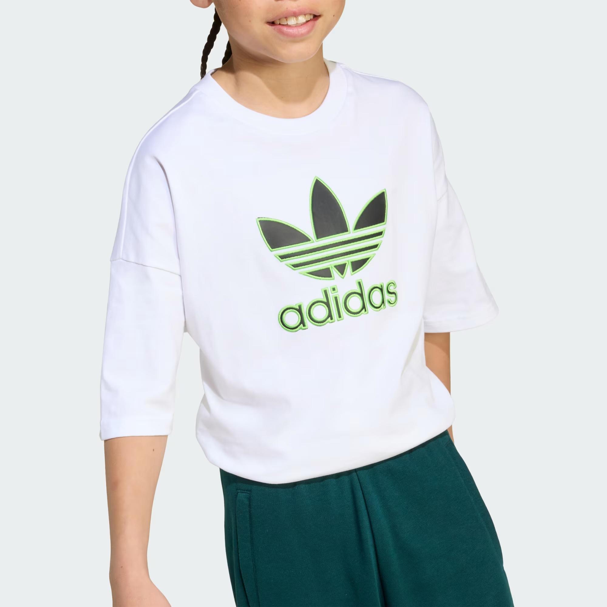 adidas Oversize Trefoil Çocuk Tişört