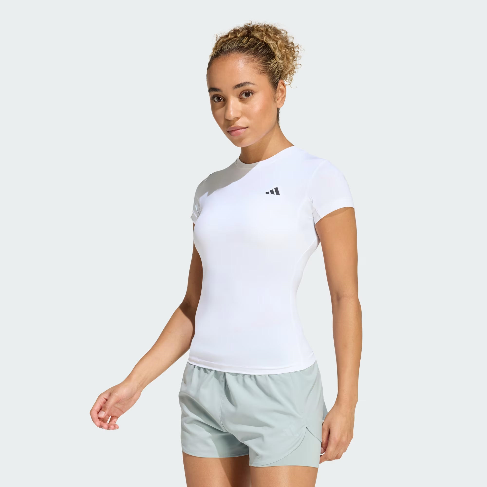 adidas Power Essentials Workout Contour Kadın Tişört