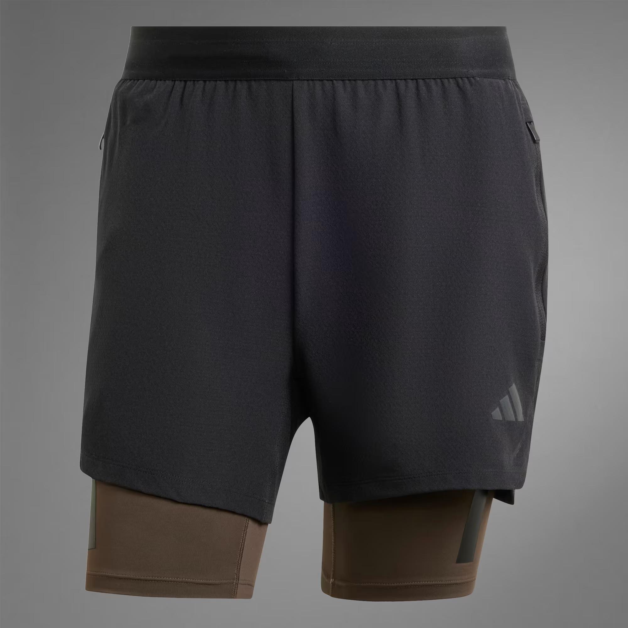 adidas Power Workout Two IN One Erkek Şort