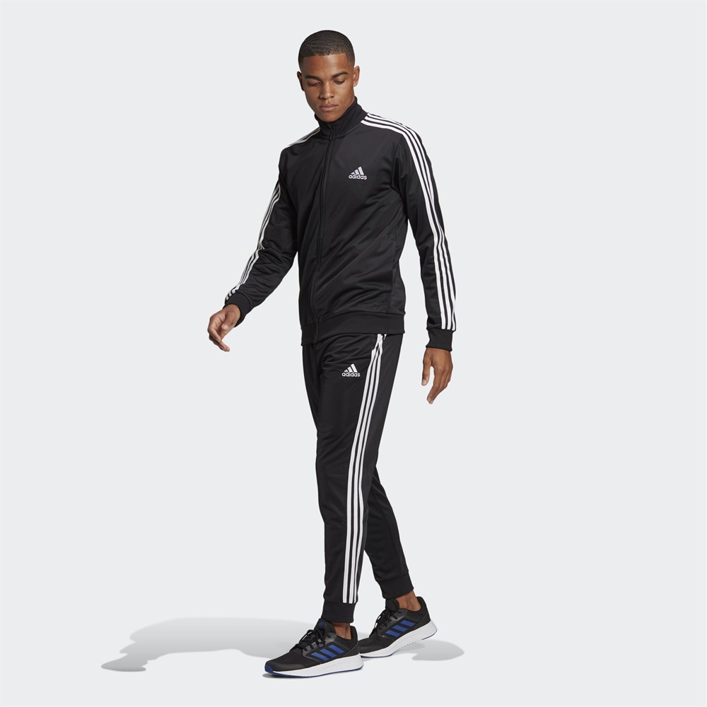 adidas Primegreen Essentials 3-Stripes Erkek Eşofman Takımı