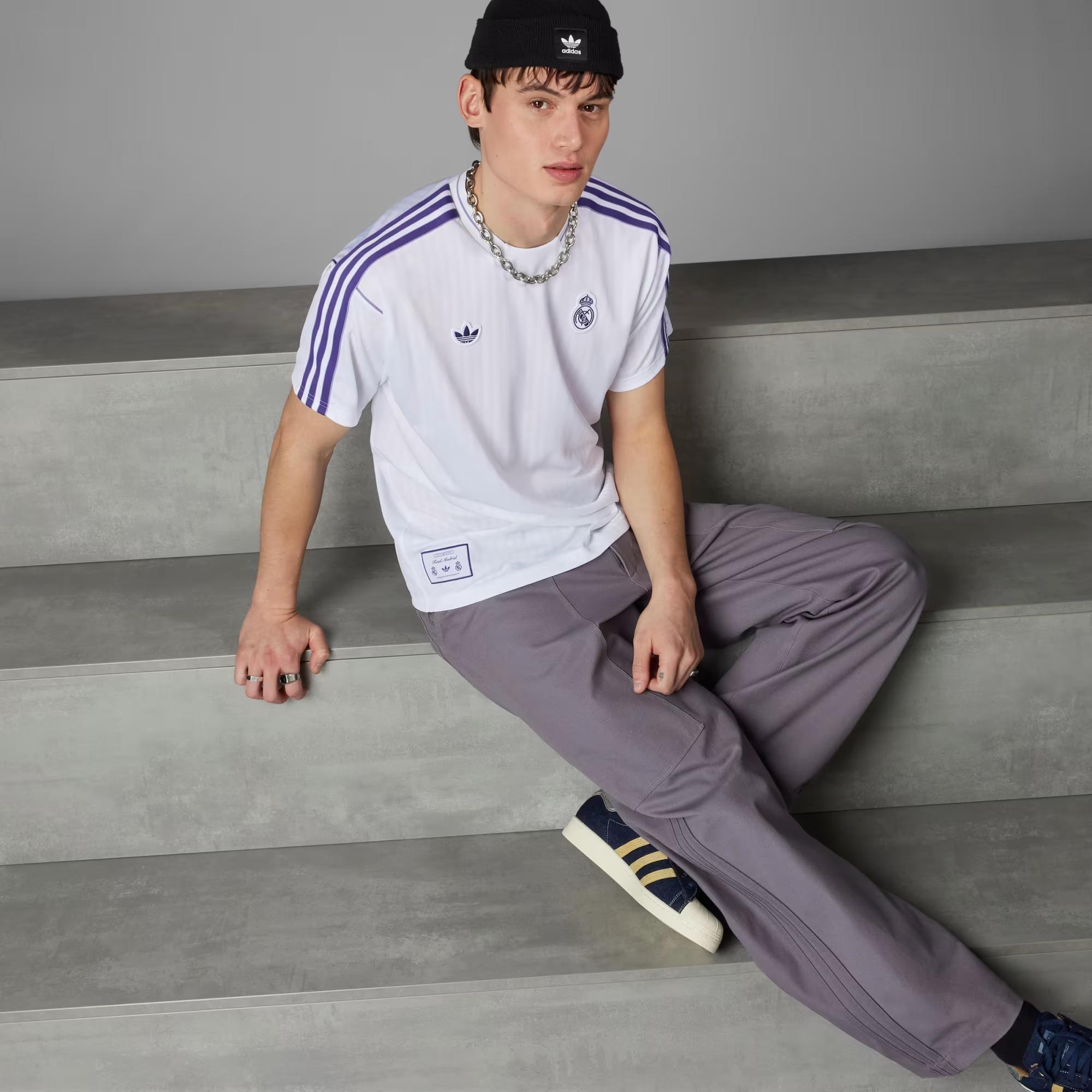 adidas Real Madrid Terrace Icons Erkek Forma JF2581 | Dalkılıç Spor
