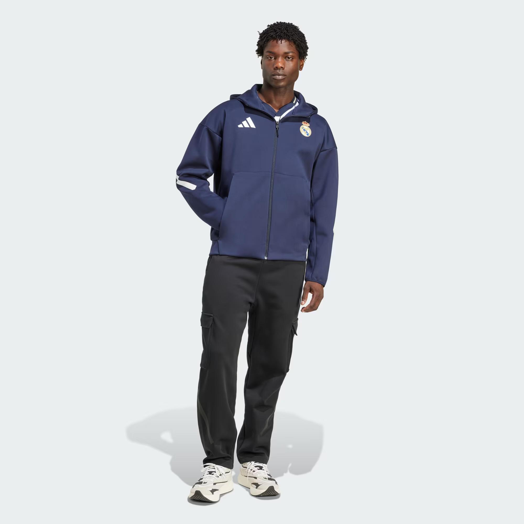 adidas Real Madrid Z.N.E. Anthem Erkek Sweatshirt