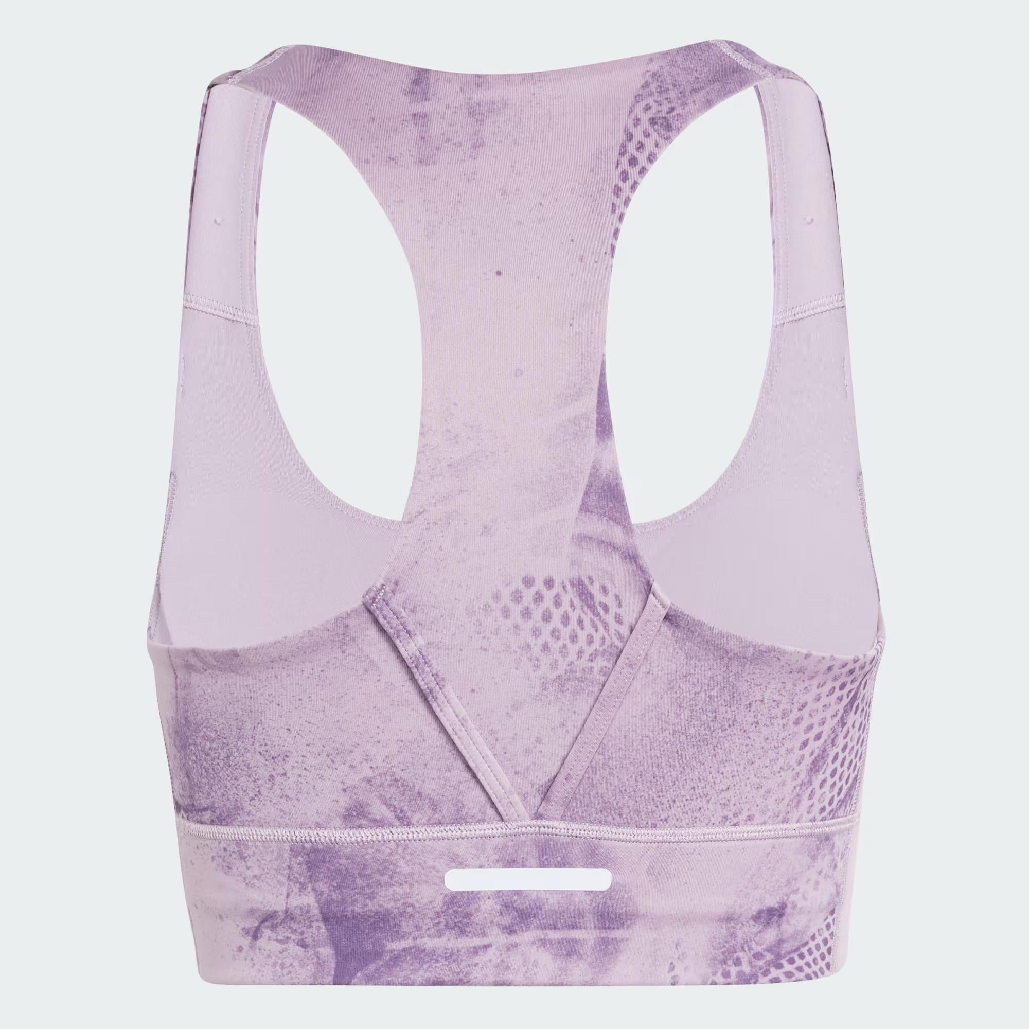 adidas Run Pocket Medium Support Aop Bra Iteration Kadın Büstiyer