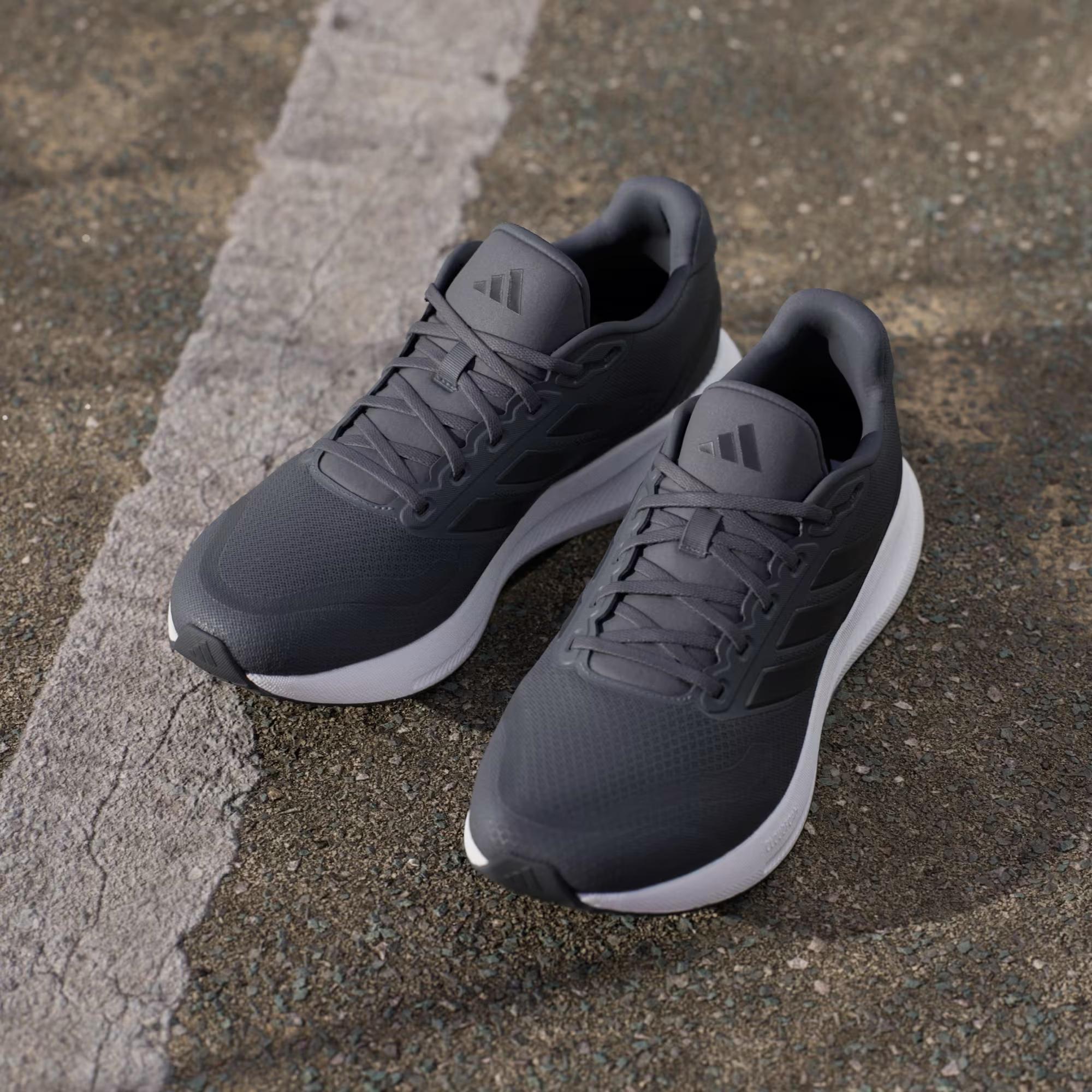 Adidas adidas Gri Runfalcon 5 Erkek Koşu Ayakkabısı Koşu & Yürüyüş Ayakkabıları | Dalkılıç Spor Gri - 5. görsel