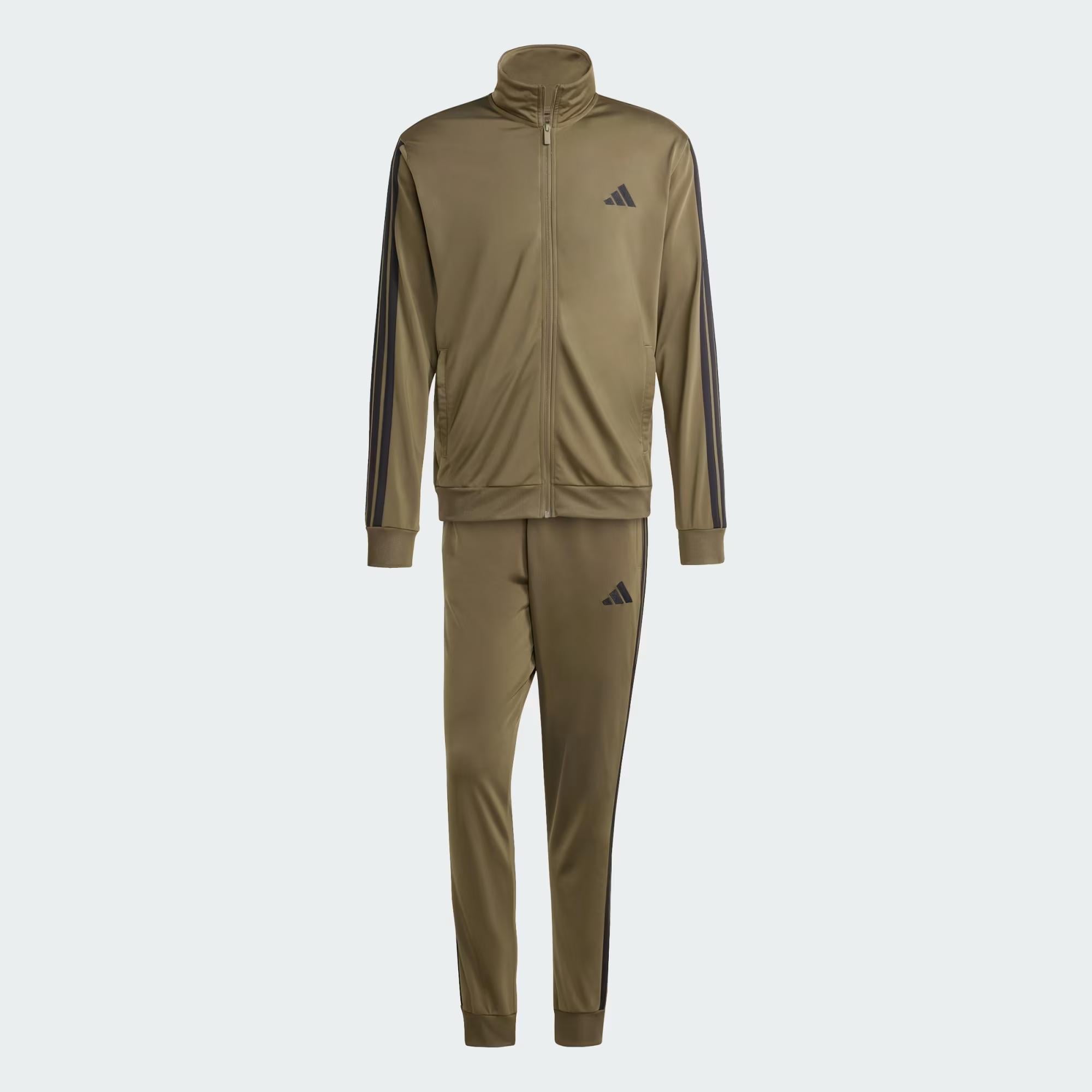adidas Sportswear Basic 3 Stripes Tricot Erkek Eşofman Takımı