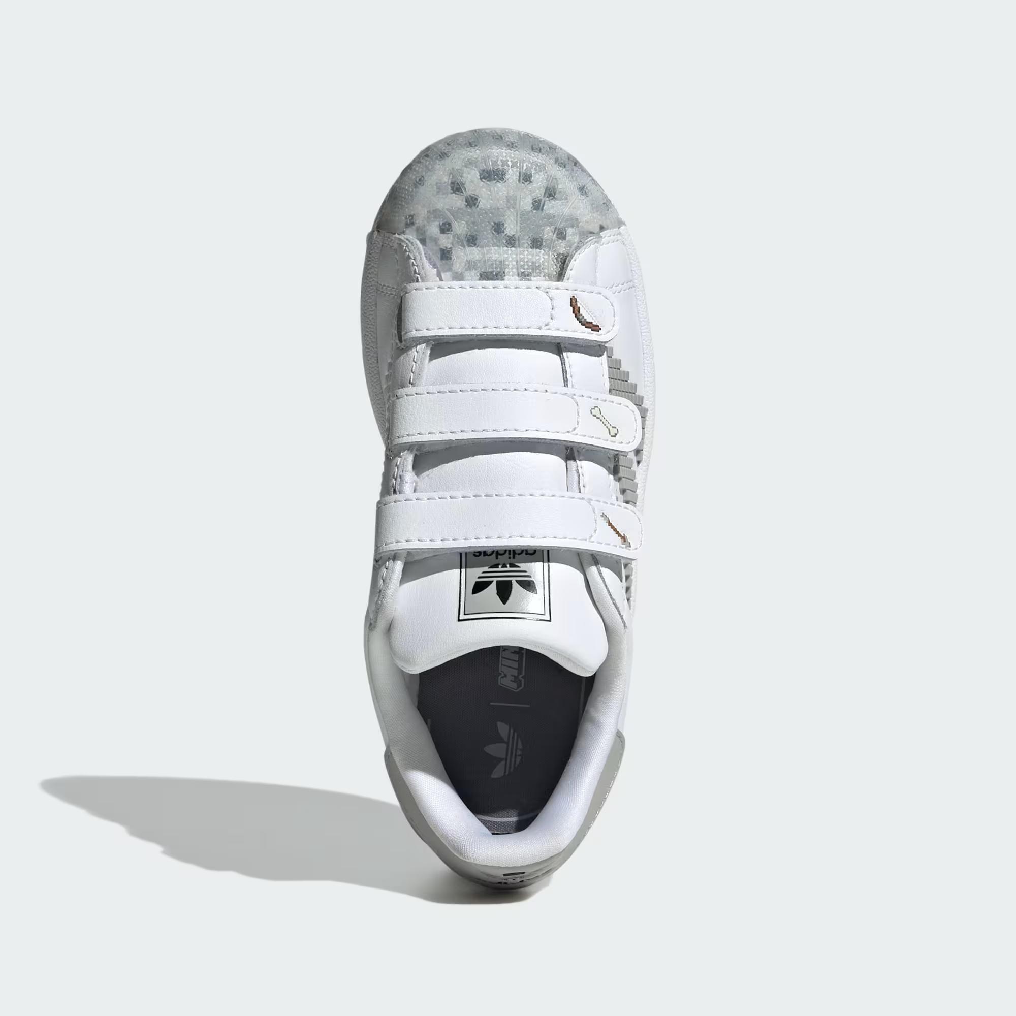 adidas Superstar II x Minecraft Çocuk Günlük Spor Ayakkabı - Görsel 4