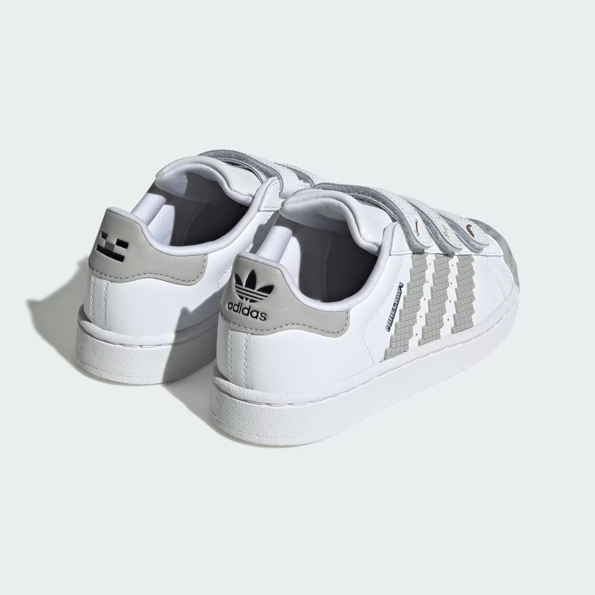 adidas Superstar II x Minecraft Çocuk Günlük Spor Ayakkabı - Görsel 3