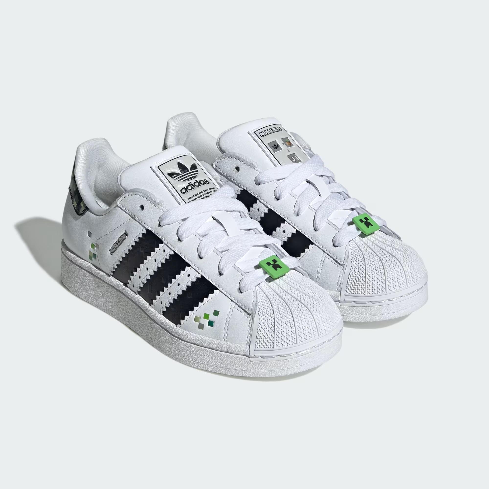 adidas Superstar II x Minecraft Günlük Spor Ayakkabı - Görsel 3