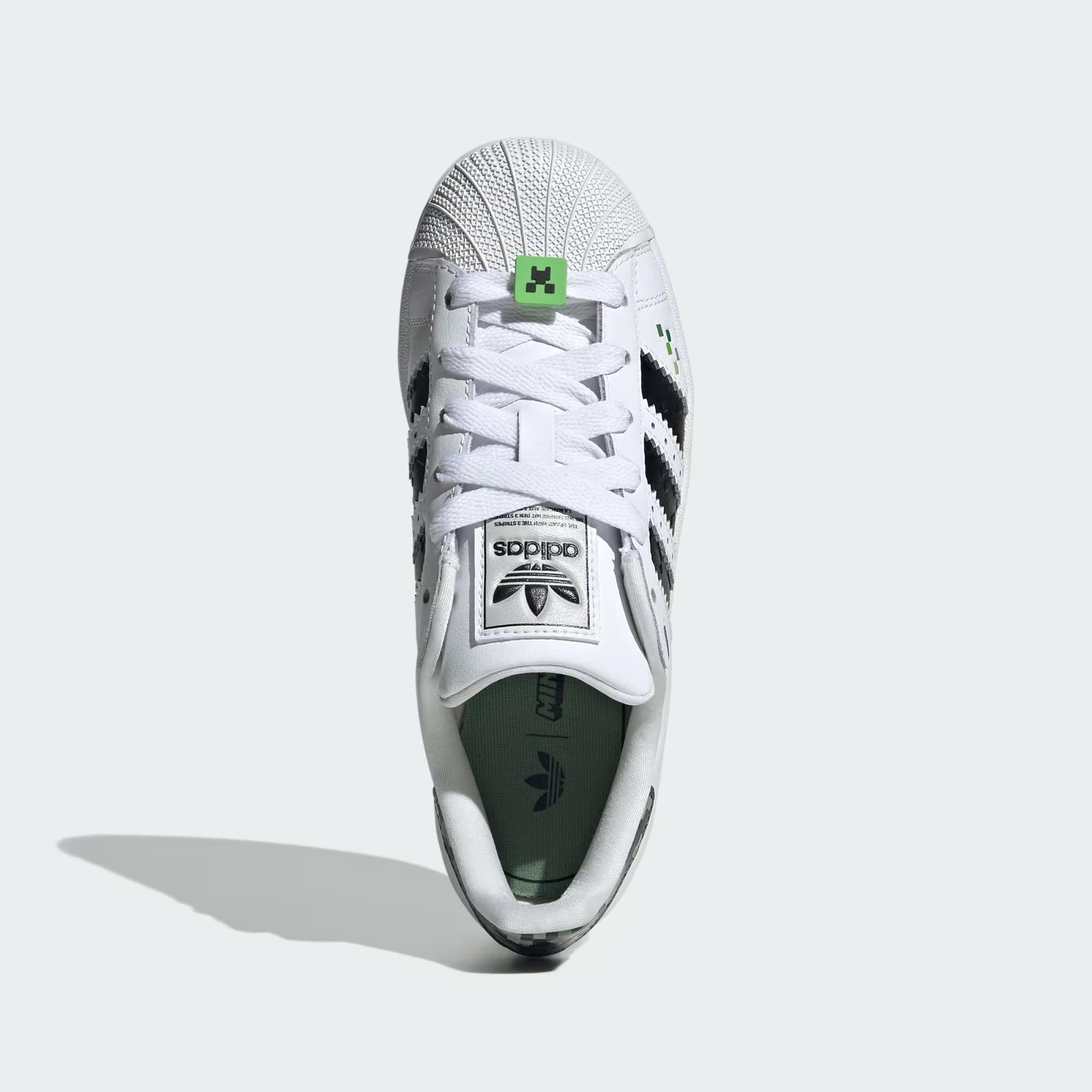 adidas Superstar II x Minecraft Günlük Spor Ayakkabı - Görsel 4