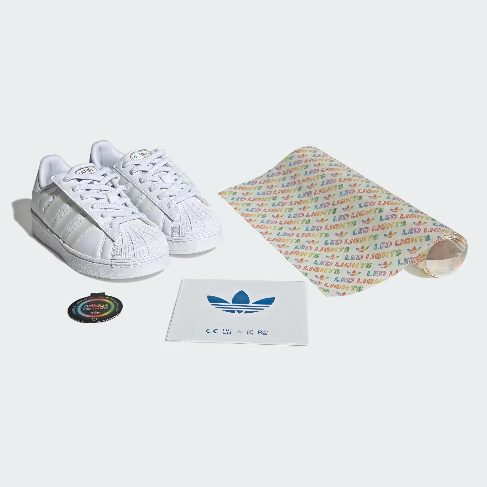 adidas Superstar Led Lights Çocuk Günlük Spor Ayakkabı - Görsel 3