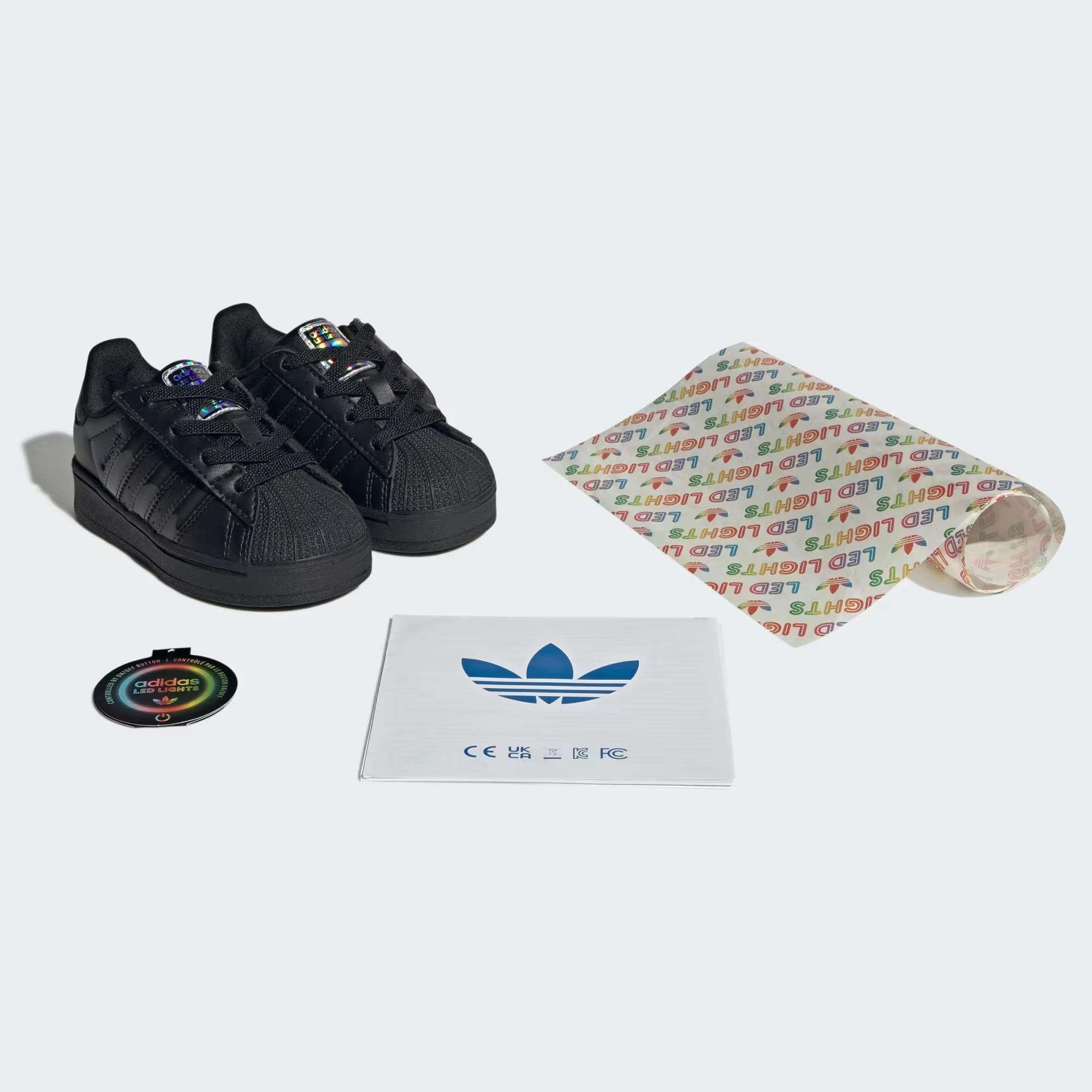 adidas Superstar Led Lights Çocuk Günlük Spor Ayakkabı - Görsel 3