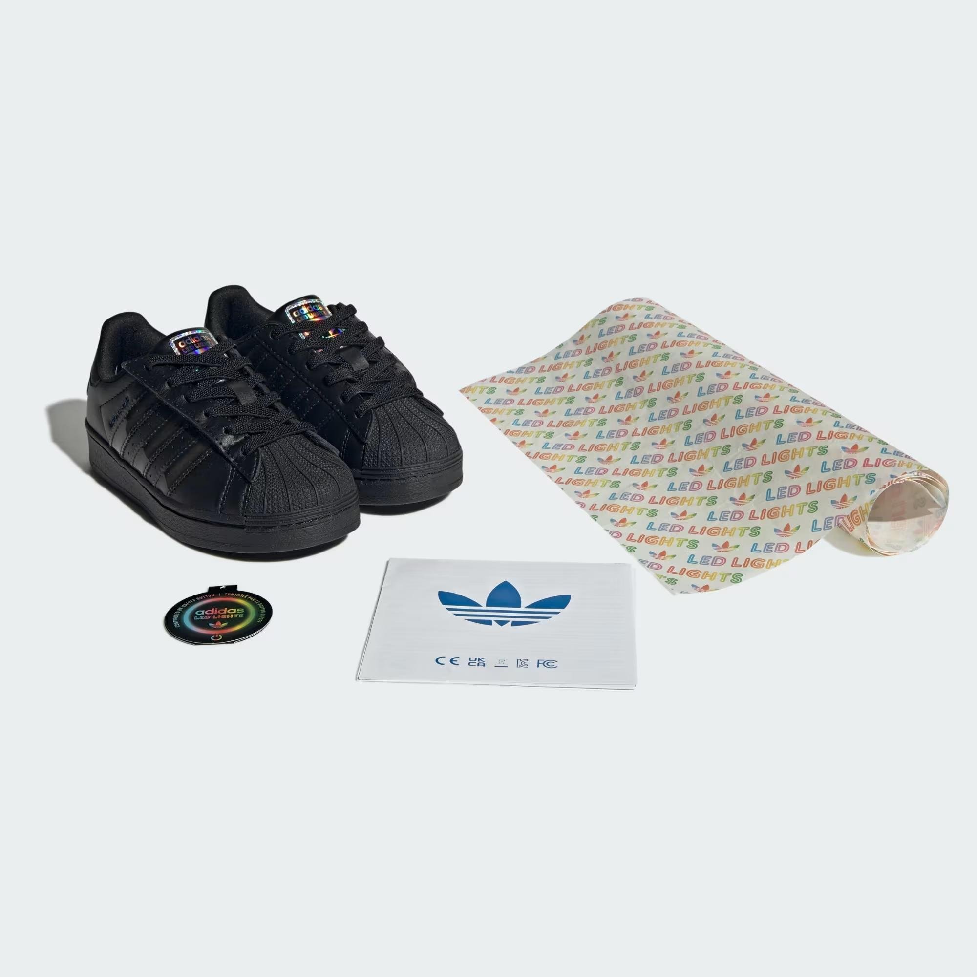 adidas Superstar Led Lights Çocuk Günlük Spor Ayakkabı - Görsel 3